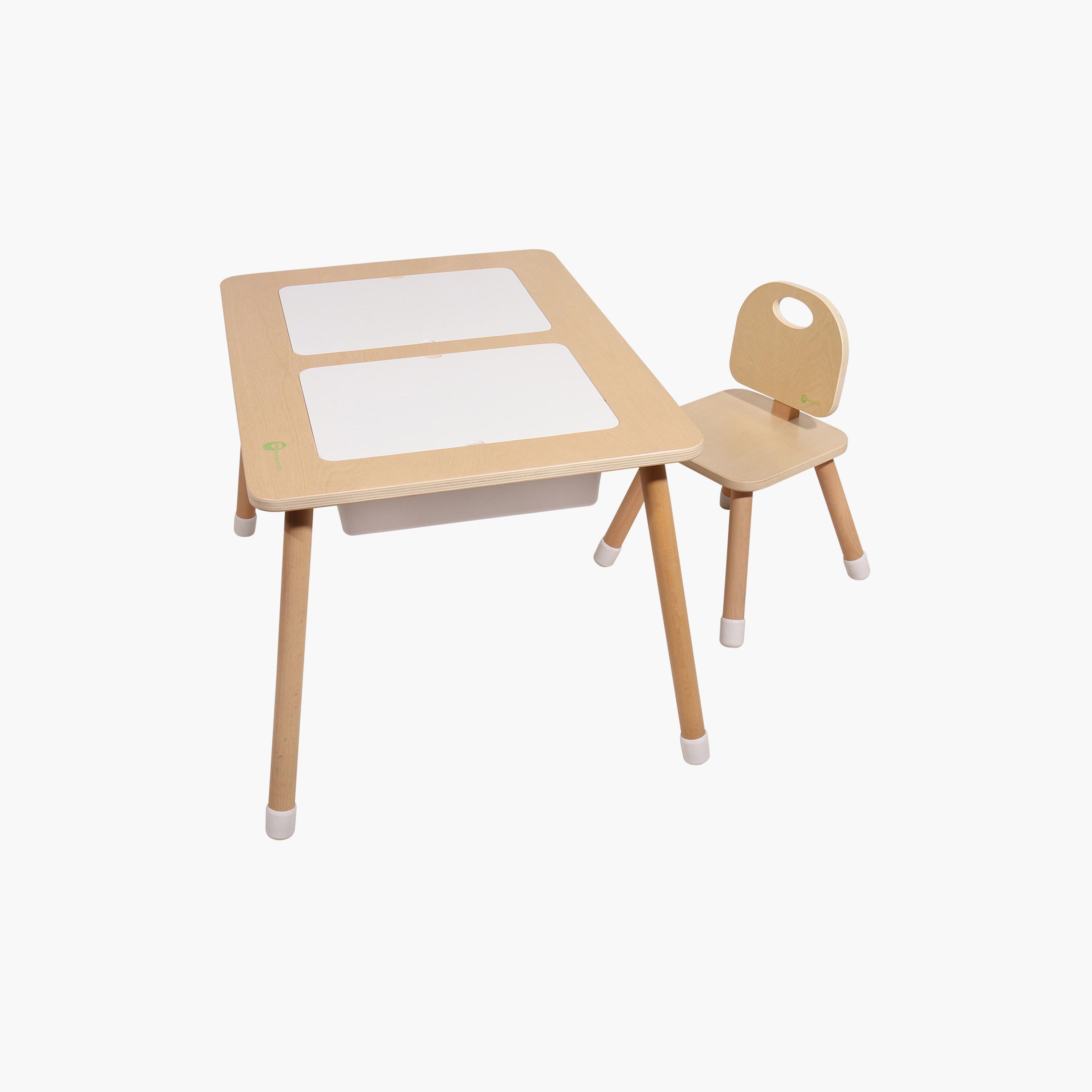 Mini Panda Wonderwood Activity Table & Chair Set - Earth Essence - 2-8 Years-baby-nursery-furniture-chairsandtables-image-1