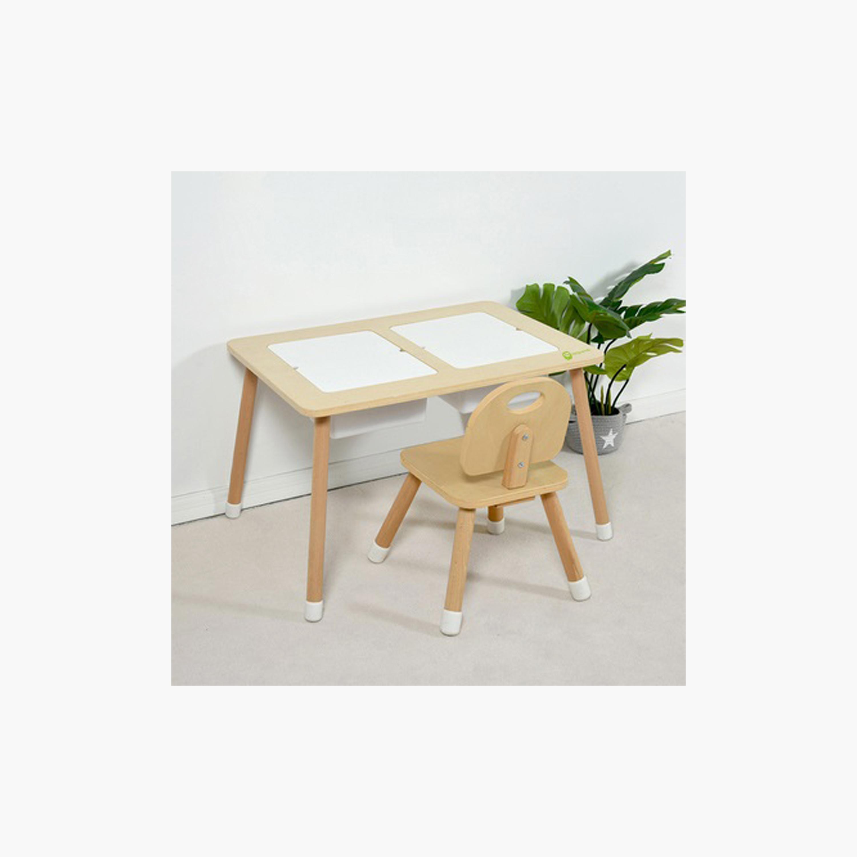 Mini Panda Wonderwood Activity Table & Chair Set - Earth Essence - 2-8 Years-baby-nursery-furniture-chairsandtables-image-3