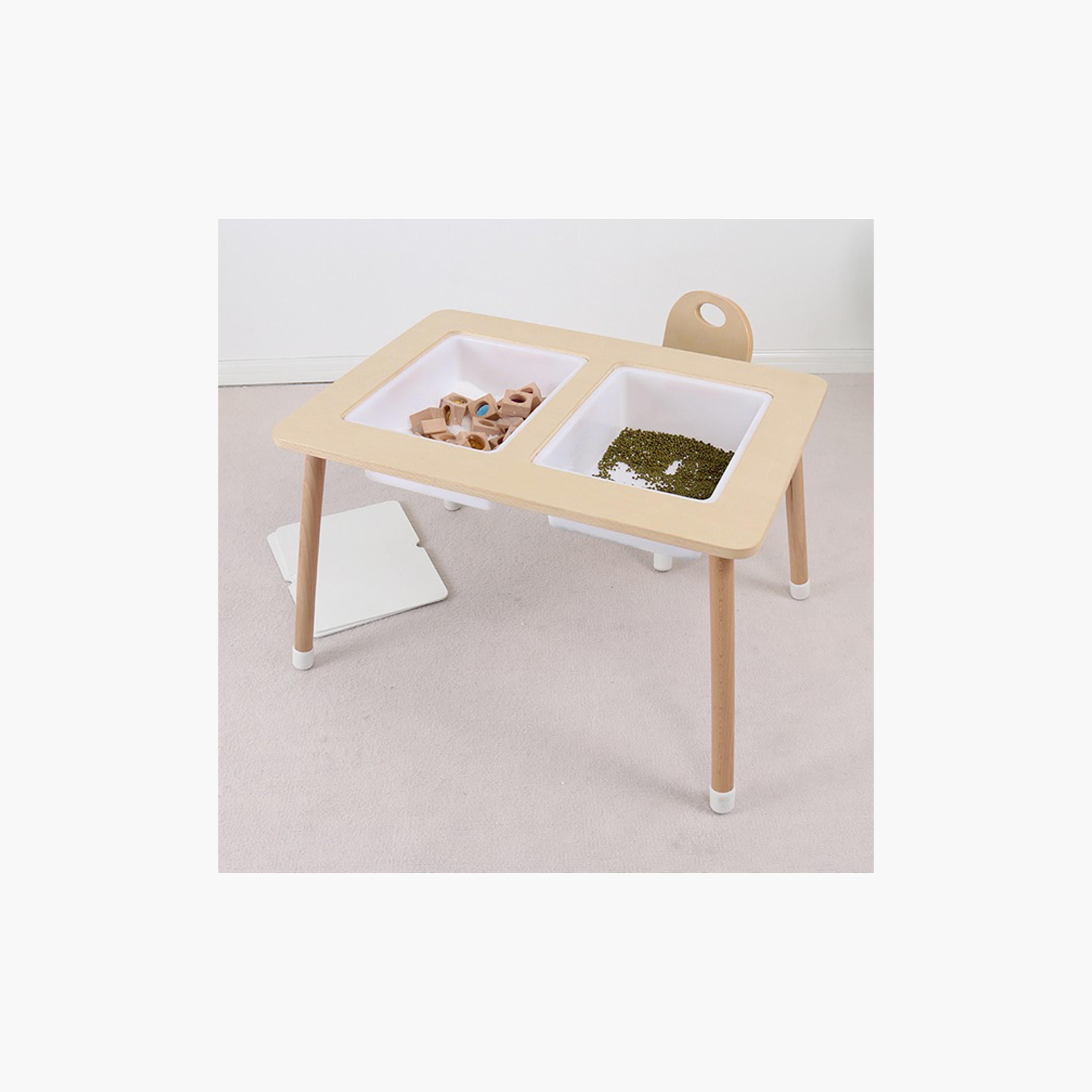 Mini Panda Wonderwood Activity Table & Chair Set - Earth Essence - 2-8 Years-baby-nursery-furniture-chairsandtables-image-4