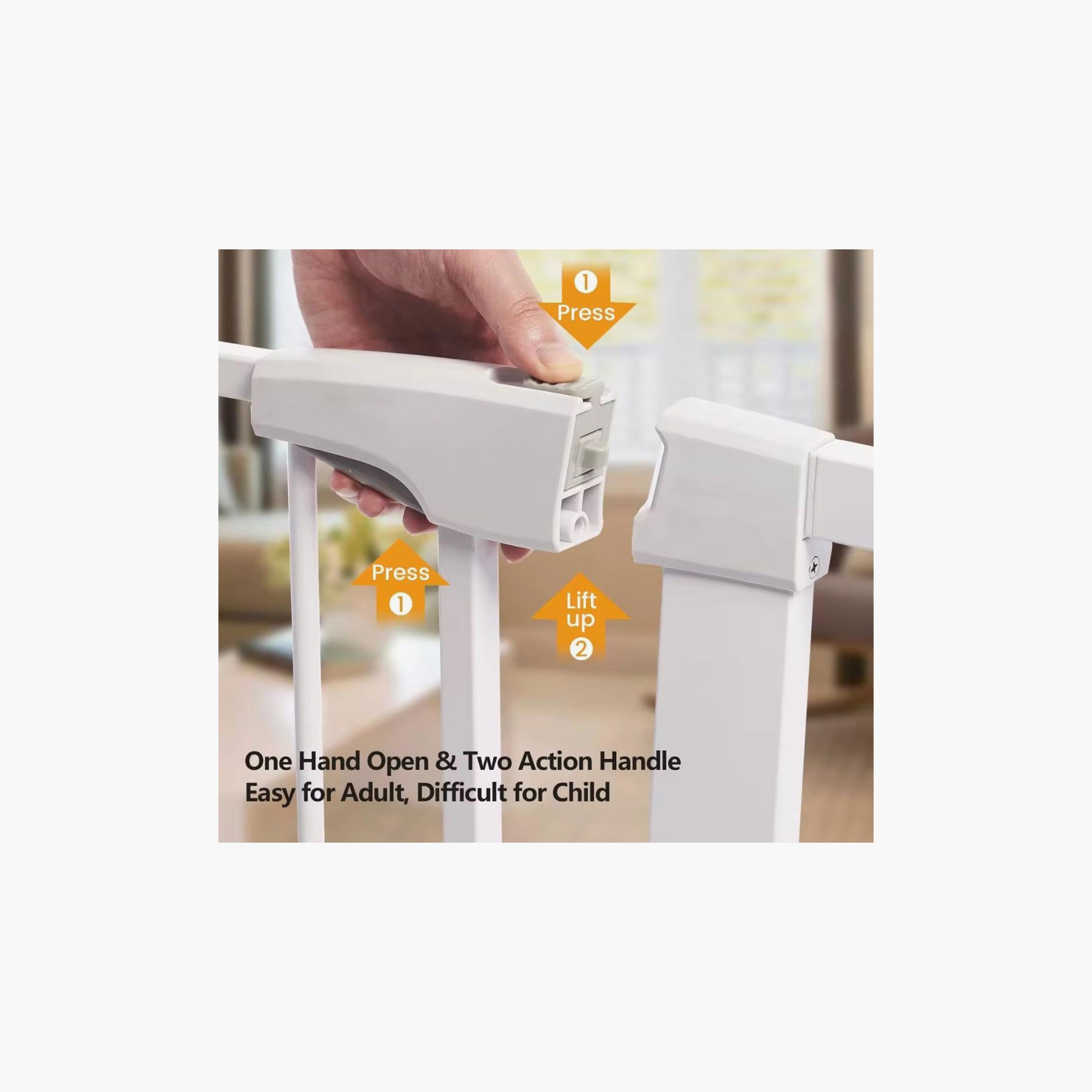 Mini Panda Guardian Baby Safety Gate - 0 Months+-baby-healthandsafety-babyproofing-image-7