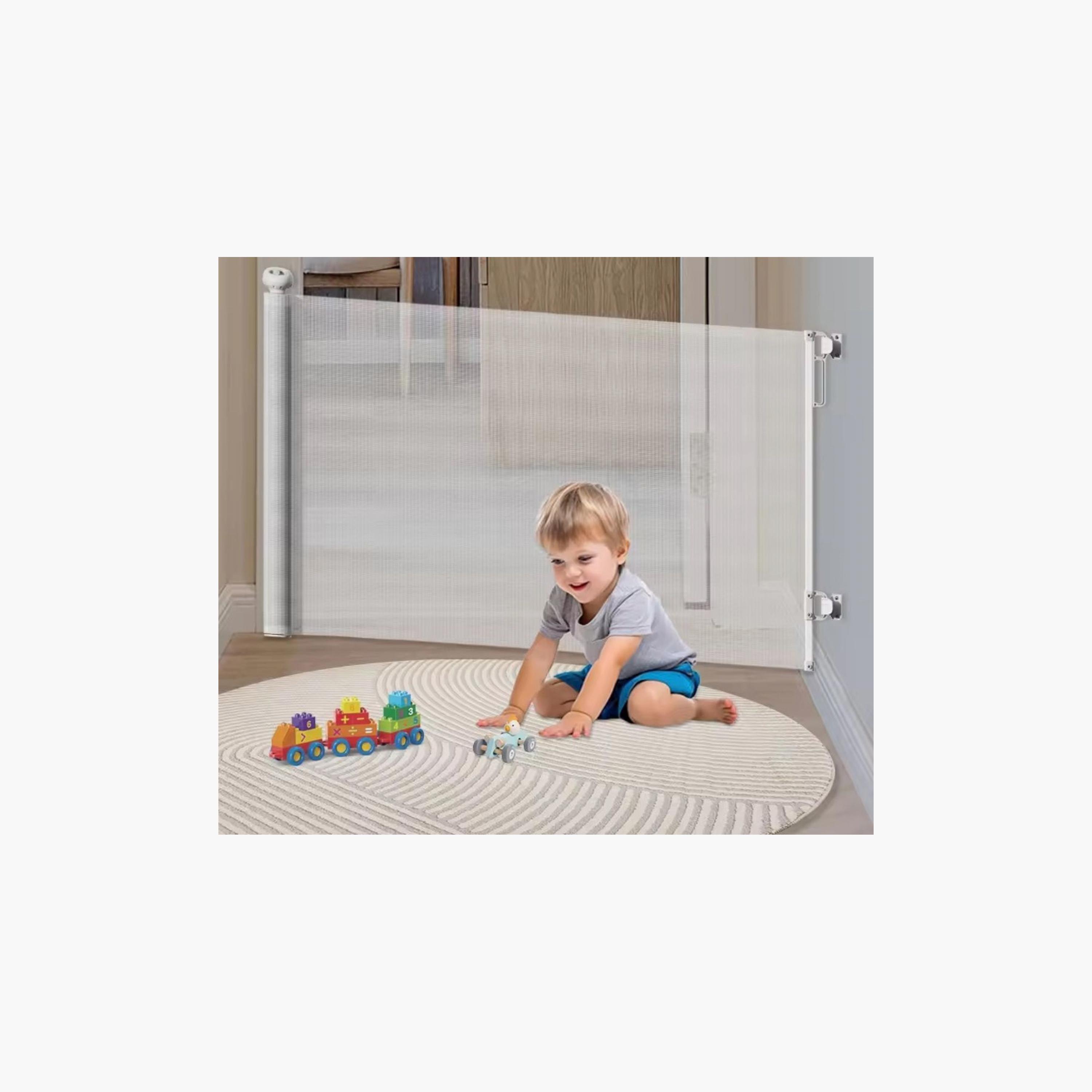 Mini Panda Patrol Baby Gate - White - 0 Months+-baby-healthandsafety-babyproofing-image-7