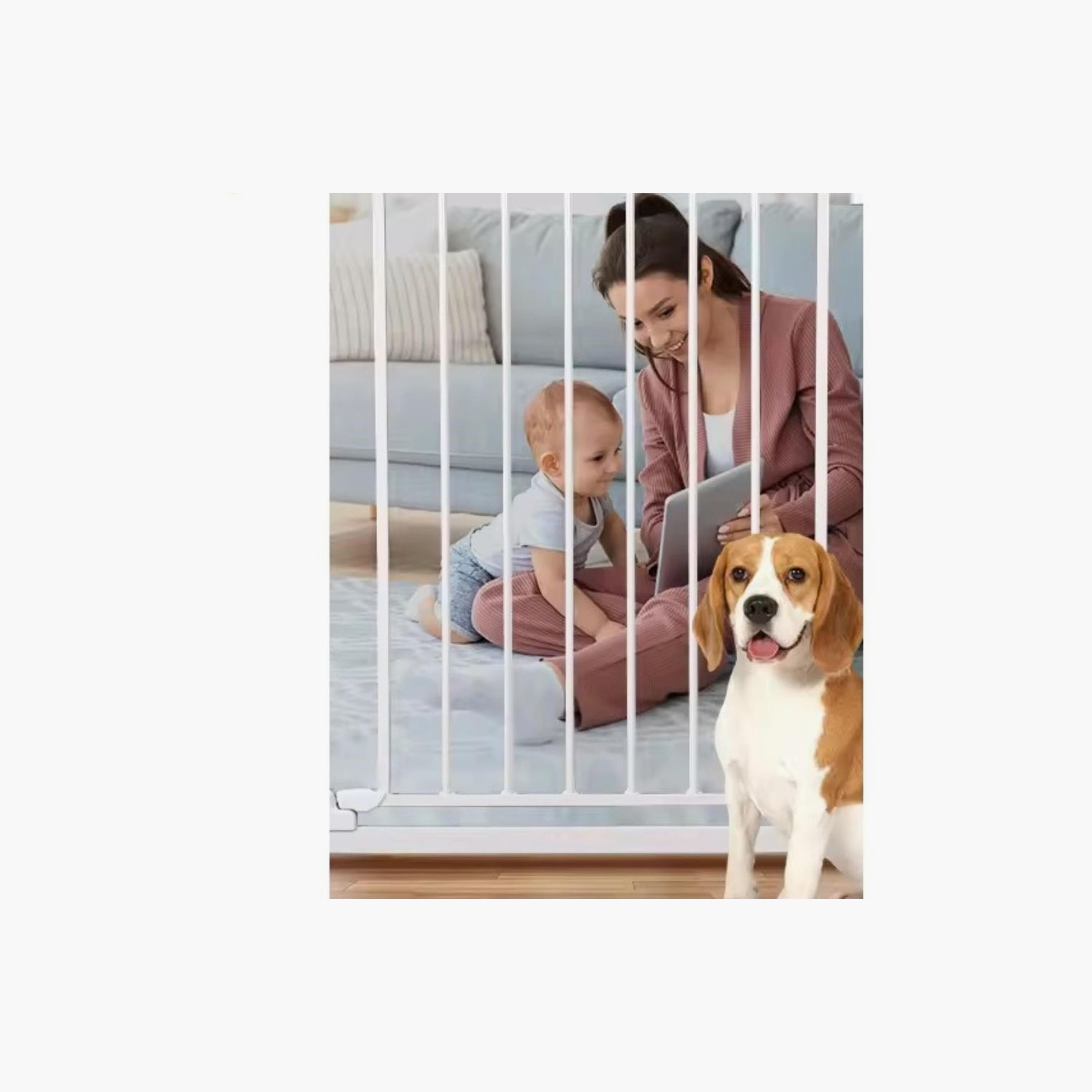 Mini Panda Haven Baby Gate - White - 0 Months+-baby-healthandsafety-babyproofing-image-6