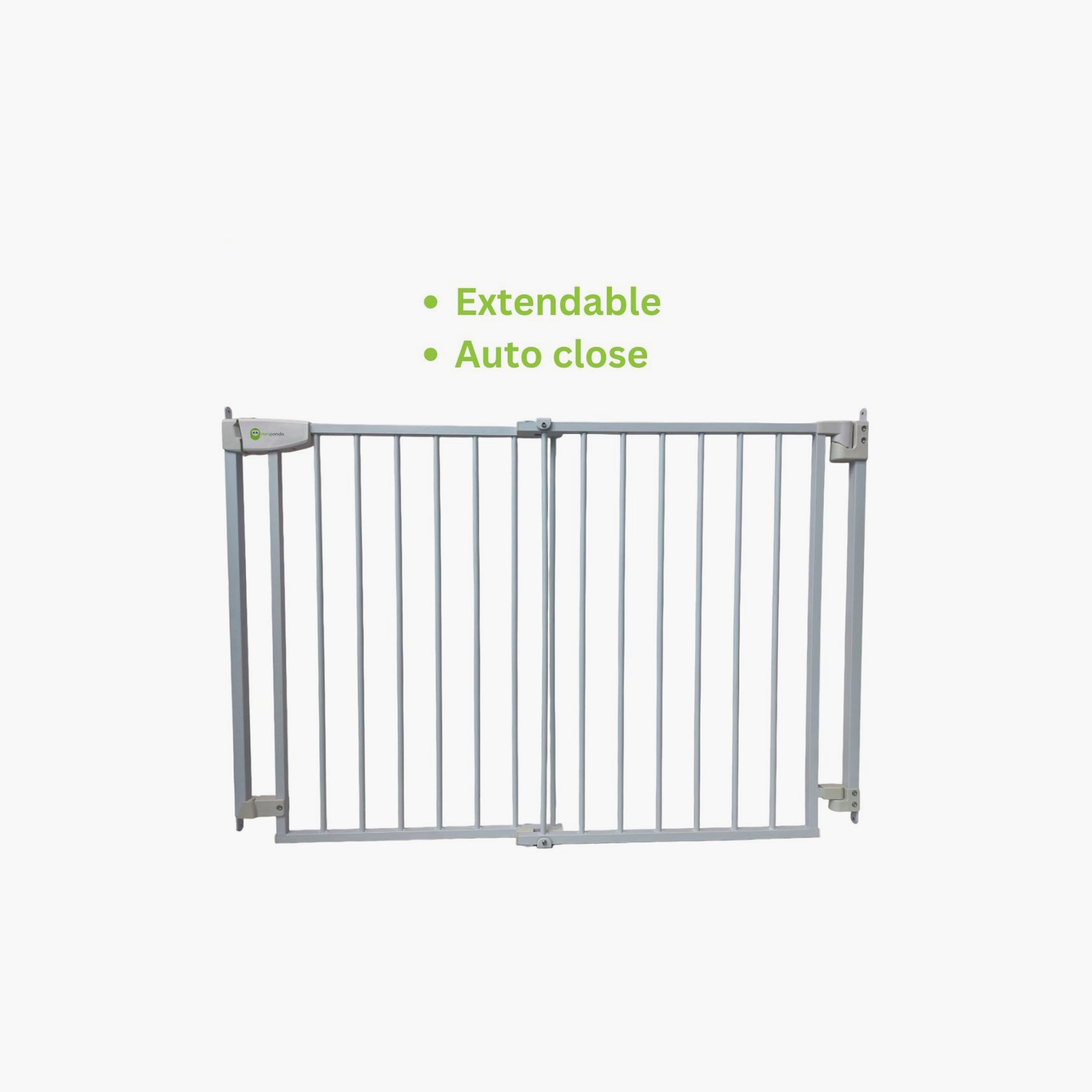 Mini Panda Haven Baby Gate - White - 0 Months+-baby-healthandsafety-babyproofing-image-9