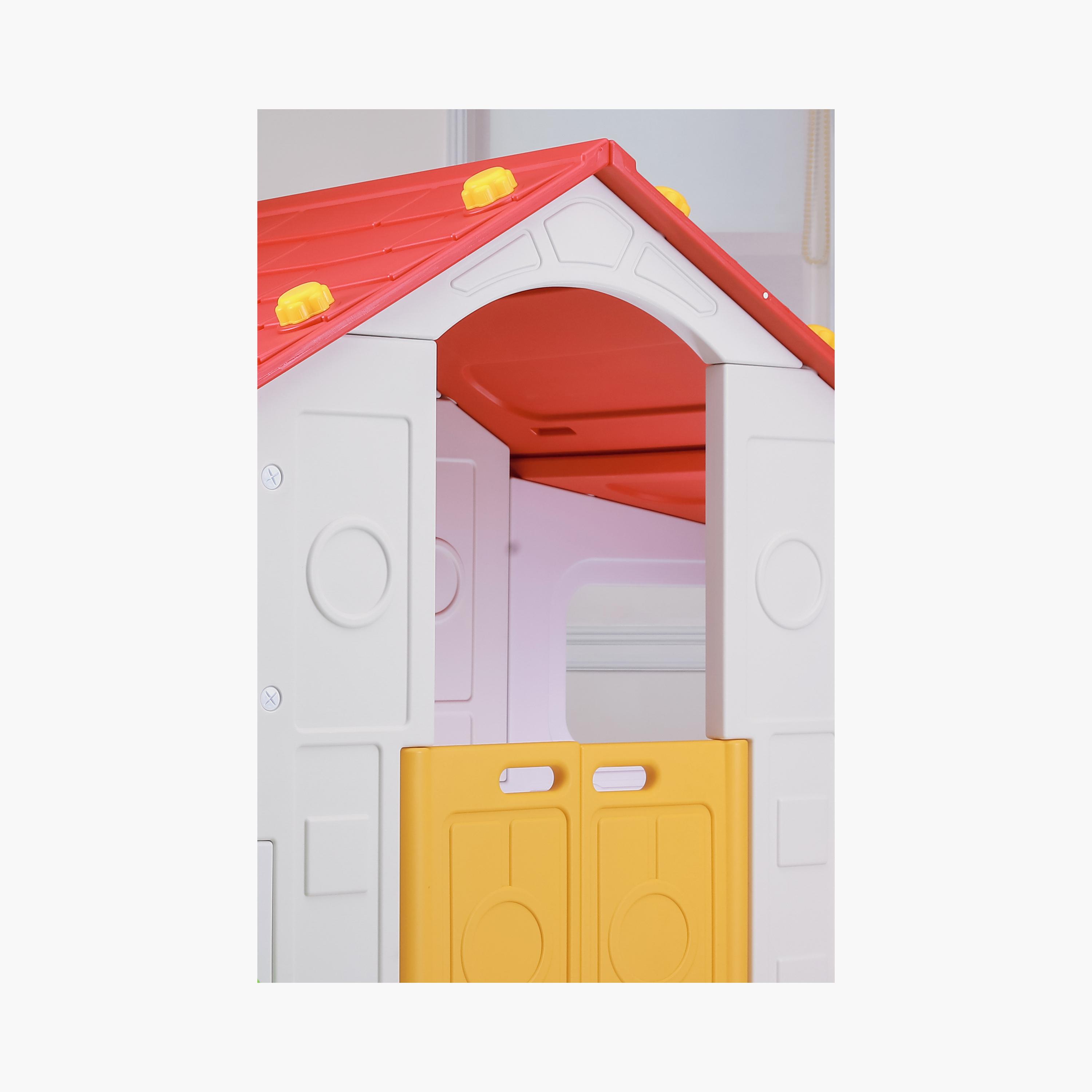 Mini Panda Tomo Big Playhouse with Table & Chair - 12-36 Months-toys-outdoor-playhousesandplayards-image-10