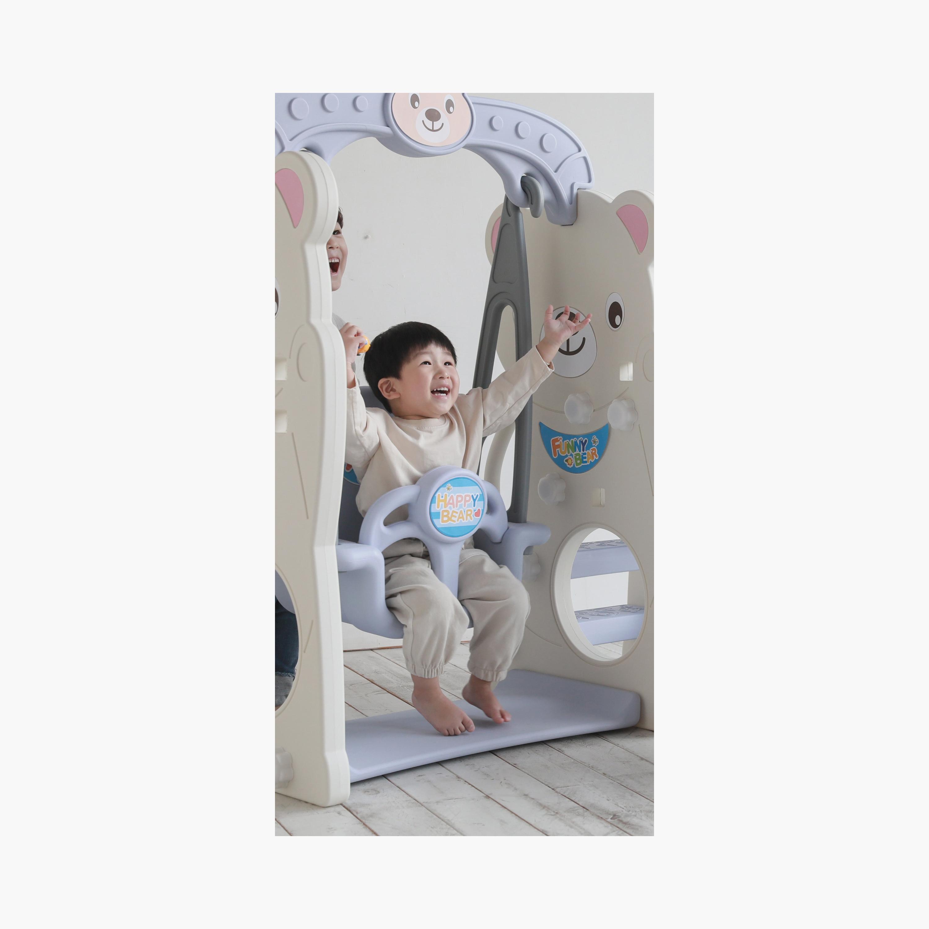 Mini Panda Bear Slide & Swing Playset - 12-36 Months-toys-outdoor-slidesandswings-image-10