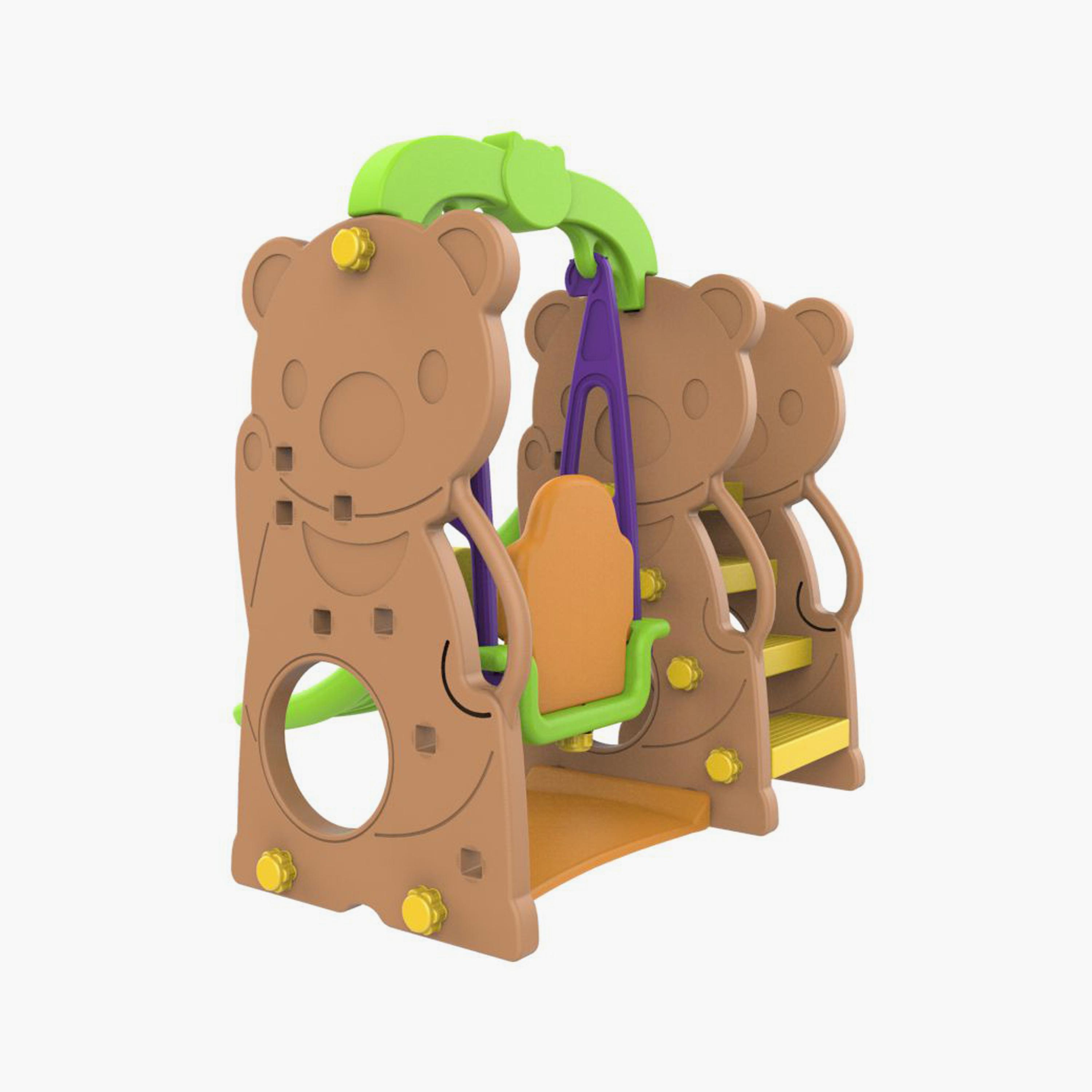 Mini Panda Bear Slide & Swing Playset - 12-36 Months-toys-outdoor-slidesandswings-image-5
