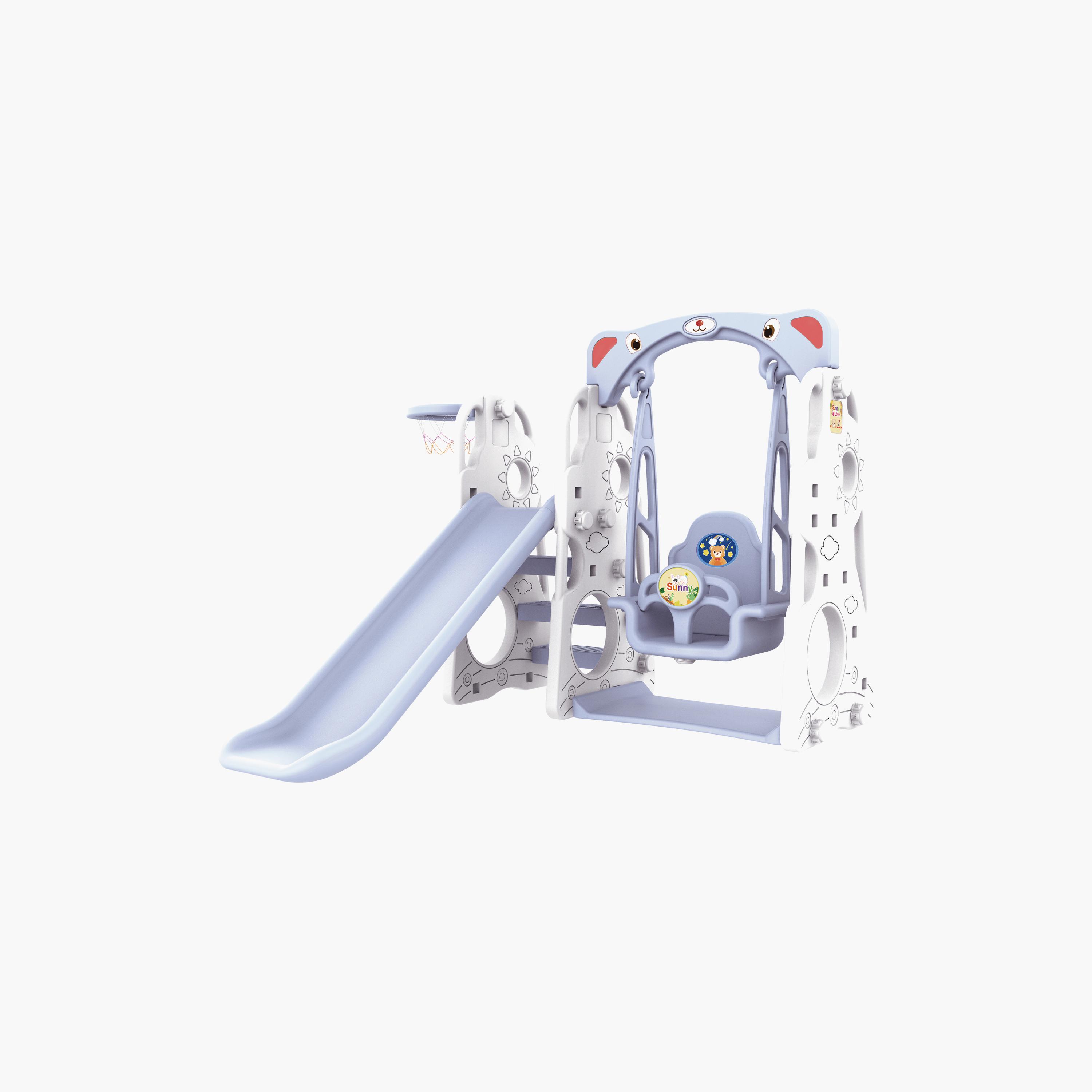 Mini Panda Sunny Jumbo Slide & Swing Set - 12-36 Months-toys-outdoor-slidesandswings-image-1