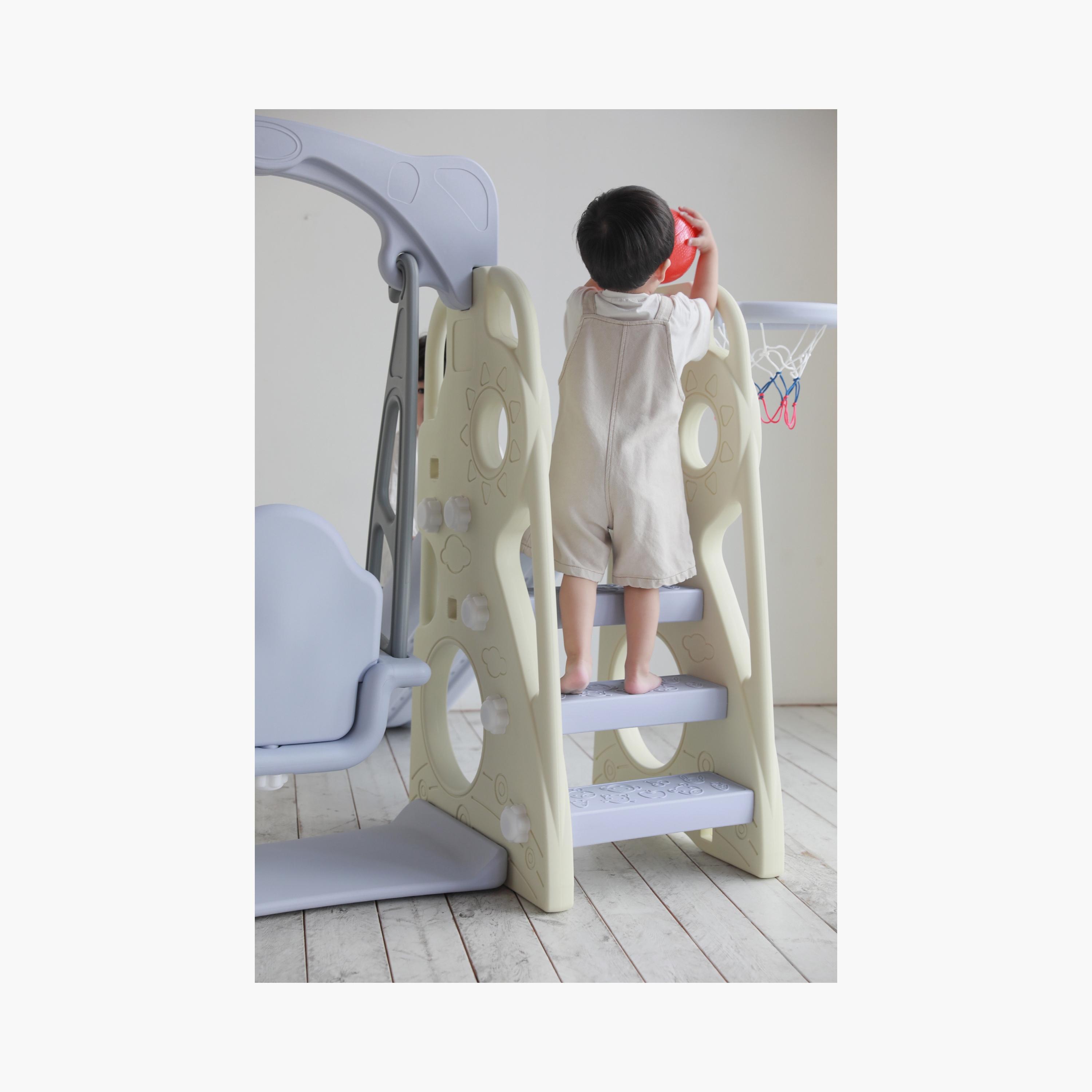 Mini Panda Sunny Jumbo Slide & Swing Set - 12-36 Months-toys-outdoor-slidesandswings-image-2