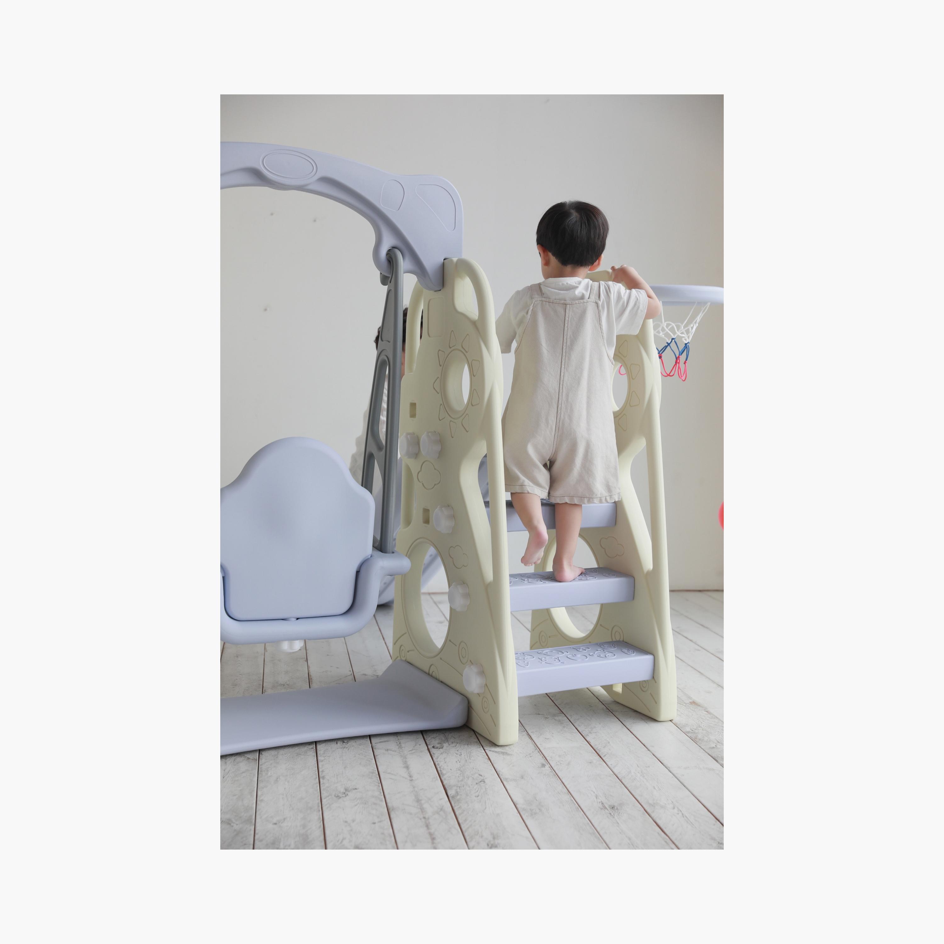 Mini Panda Sunny Jumbo Slide & Swing Set - 12-36 Months-toys-outdoor-slidesandswings-image-3