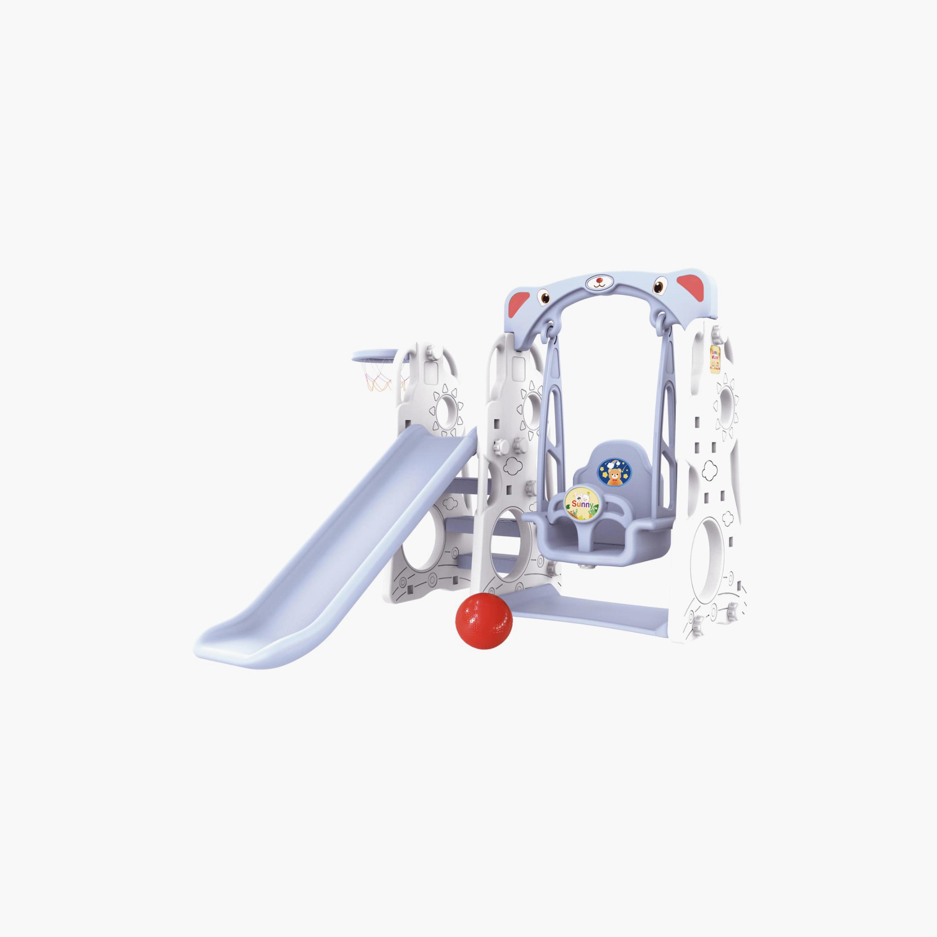 Mini Panda Sunny Jumbo Slide & Swing Set - 12-36 Months-toys-outdoor-slidesandswings-image-6