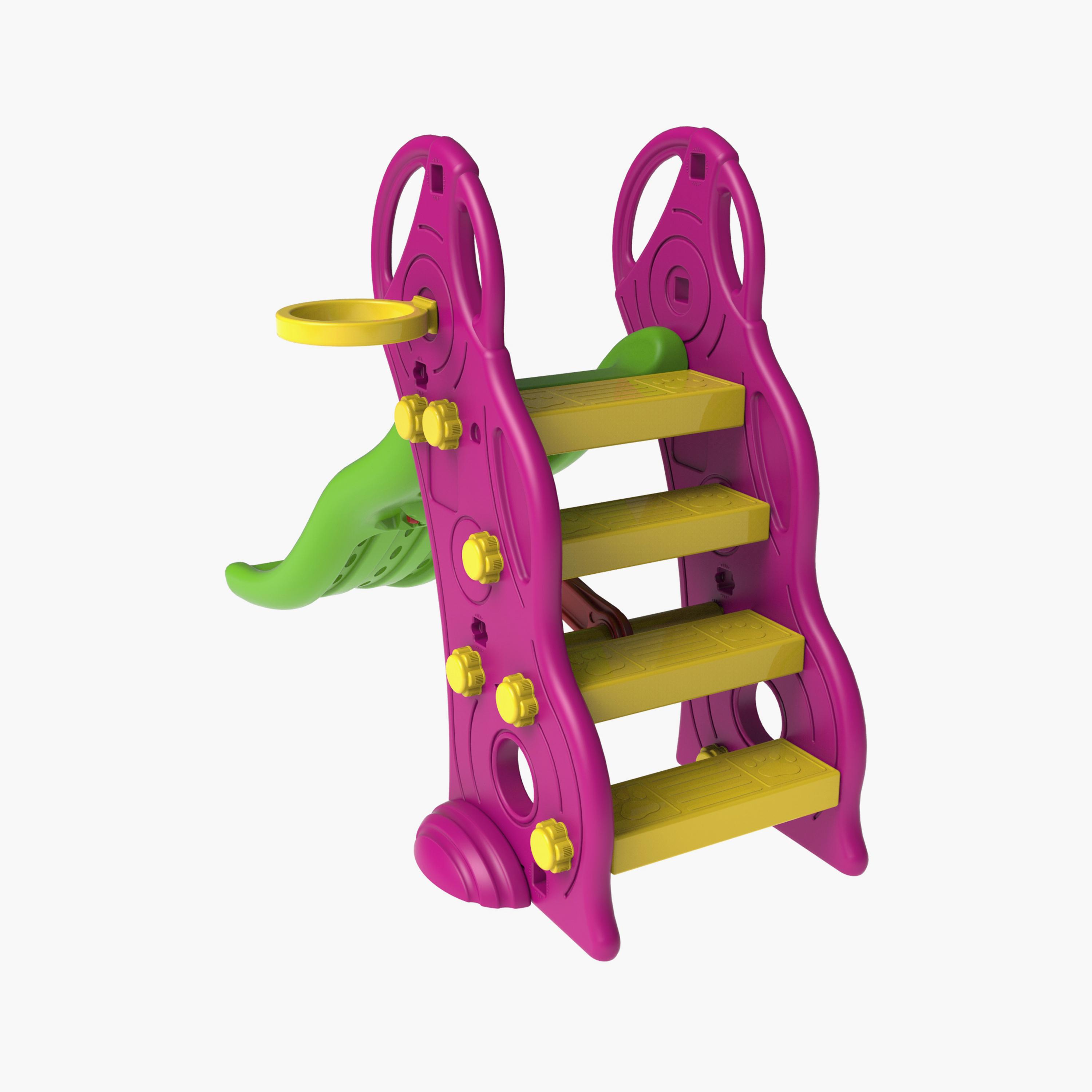 Mini Panda Bear Slide & Swing Playset - 12-36 Months-toys-outdoor-slidesandswings-image-2