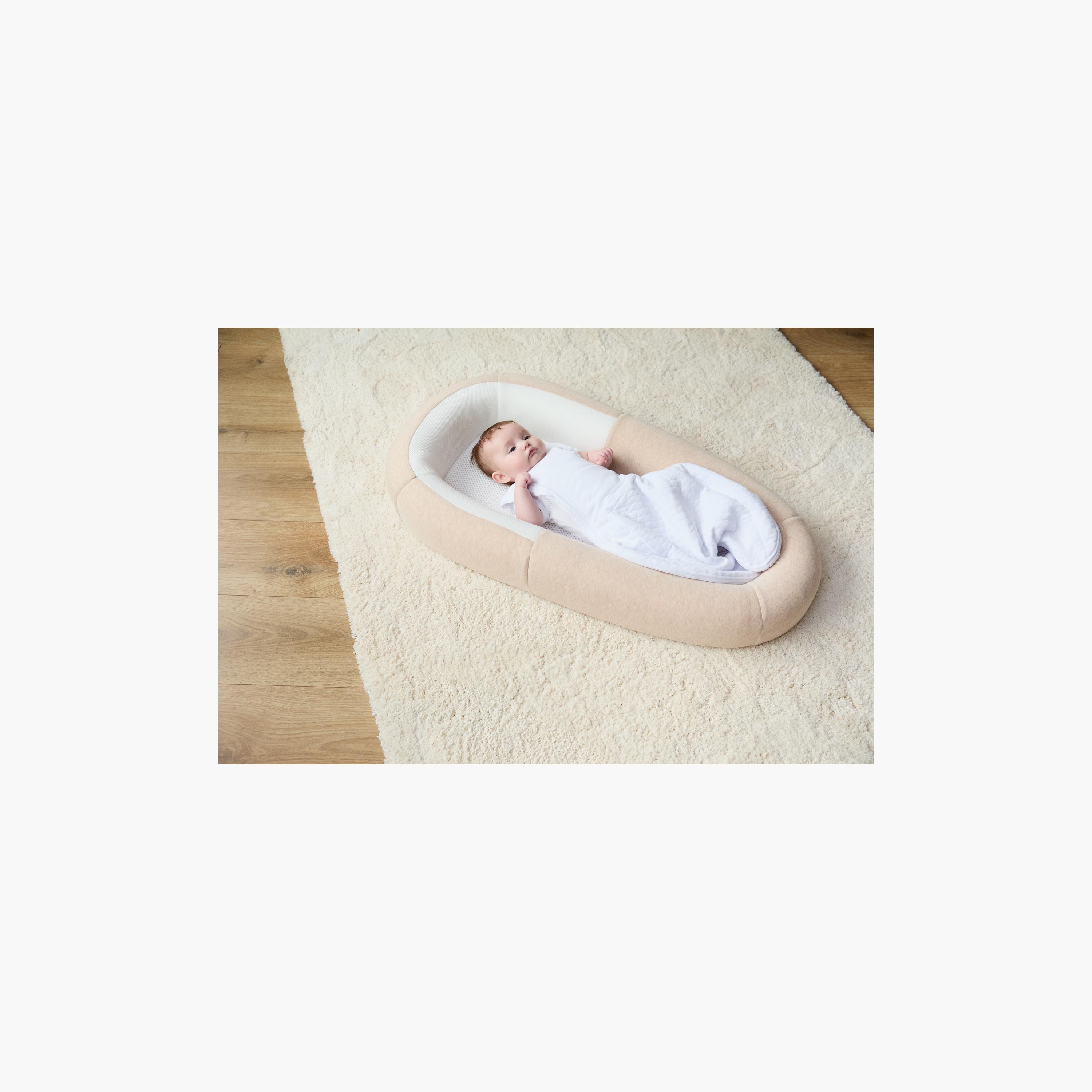 سرير أطفال قابل للتنفس سليب تايت من بورفلو - لون بني بندقي - عمر 0 إلى 8 أشهر-baby-nursery-babybedding-image-2