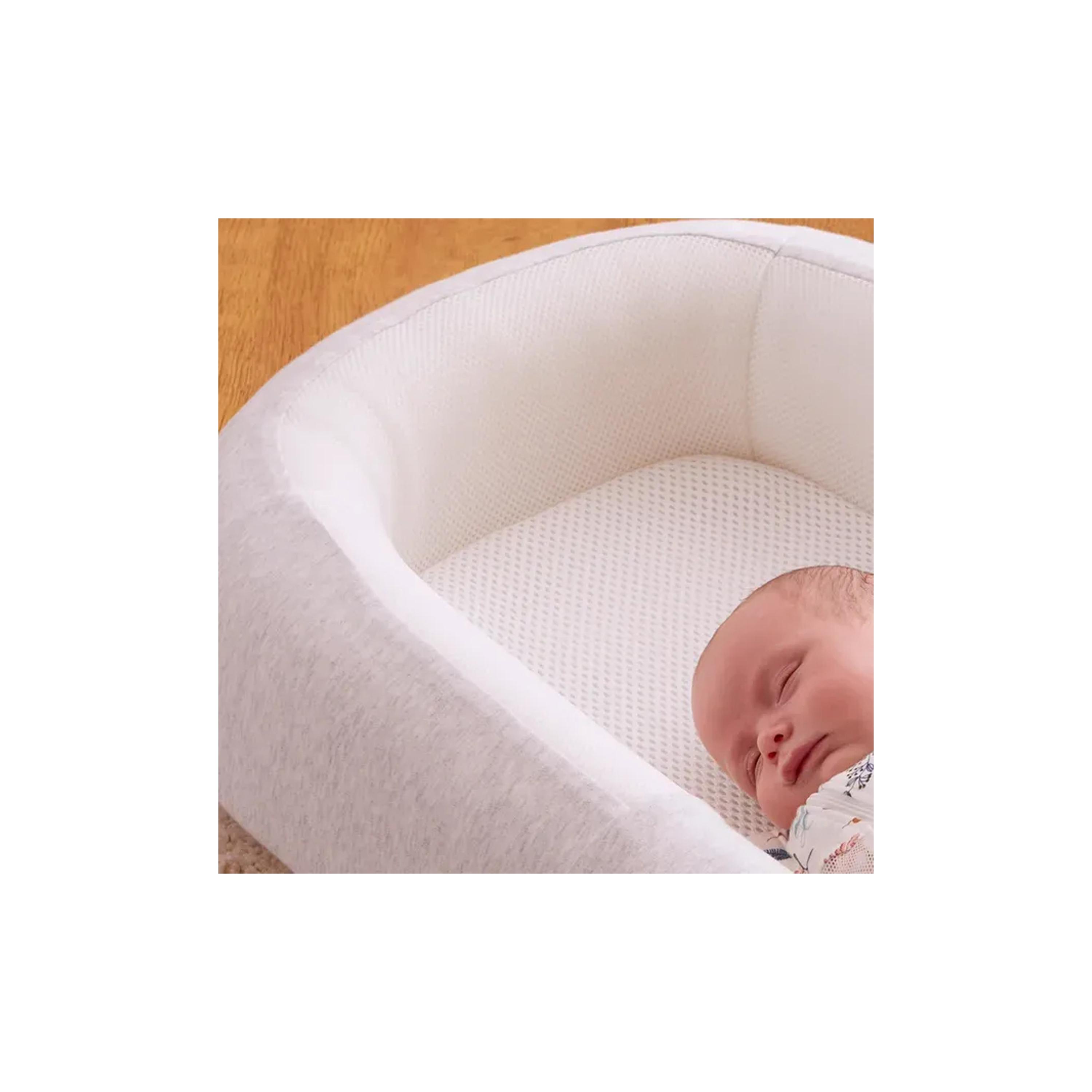 غطاء سرير الأطفال من بورفلو - رمادي فاتح - من عمر 0 إلى 8 أشهر-baby-nursery-babybedding-image-5