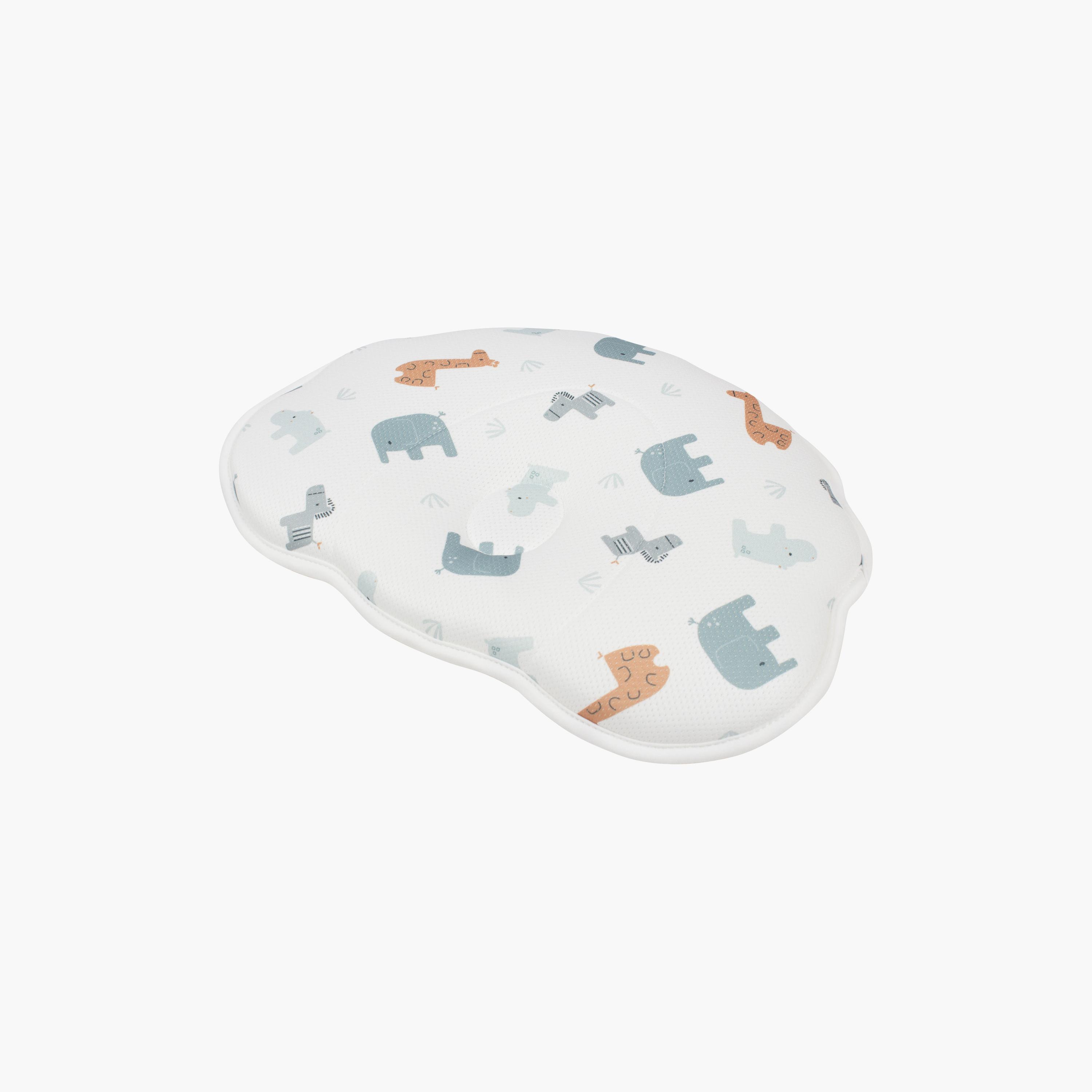 وسادة أطفال قابلة للتنفس من بورفلو - طبعة سفاري - عمر 0 إلى 18 شهرًا-baby-nursery-babybedding-image-1