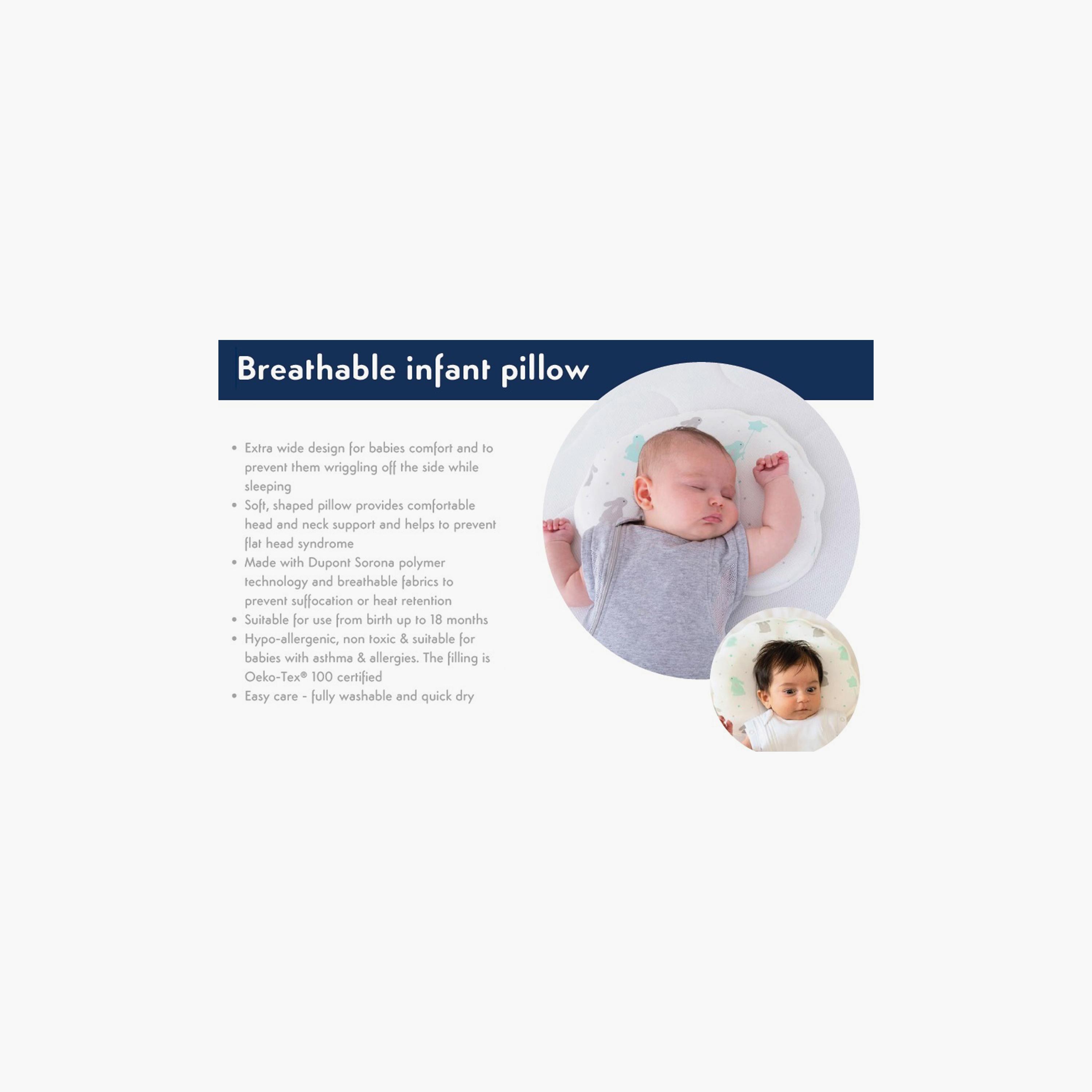 Purflo Breathable Infant Pillow - Story Book Print - 0-18 Months-baby-nursery-babybedding-image-5