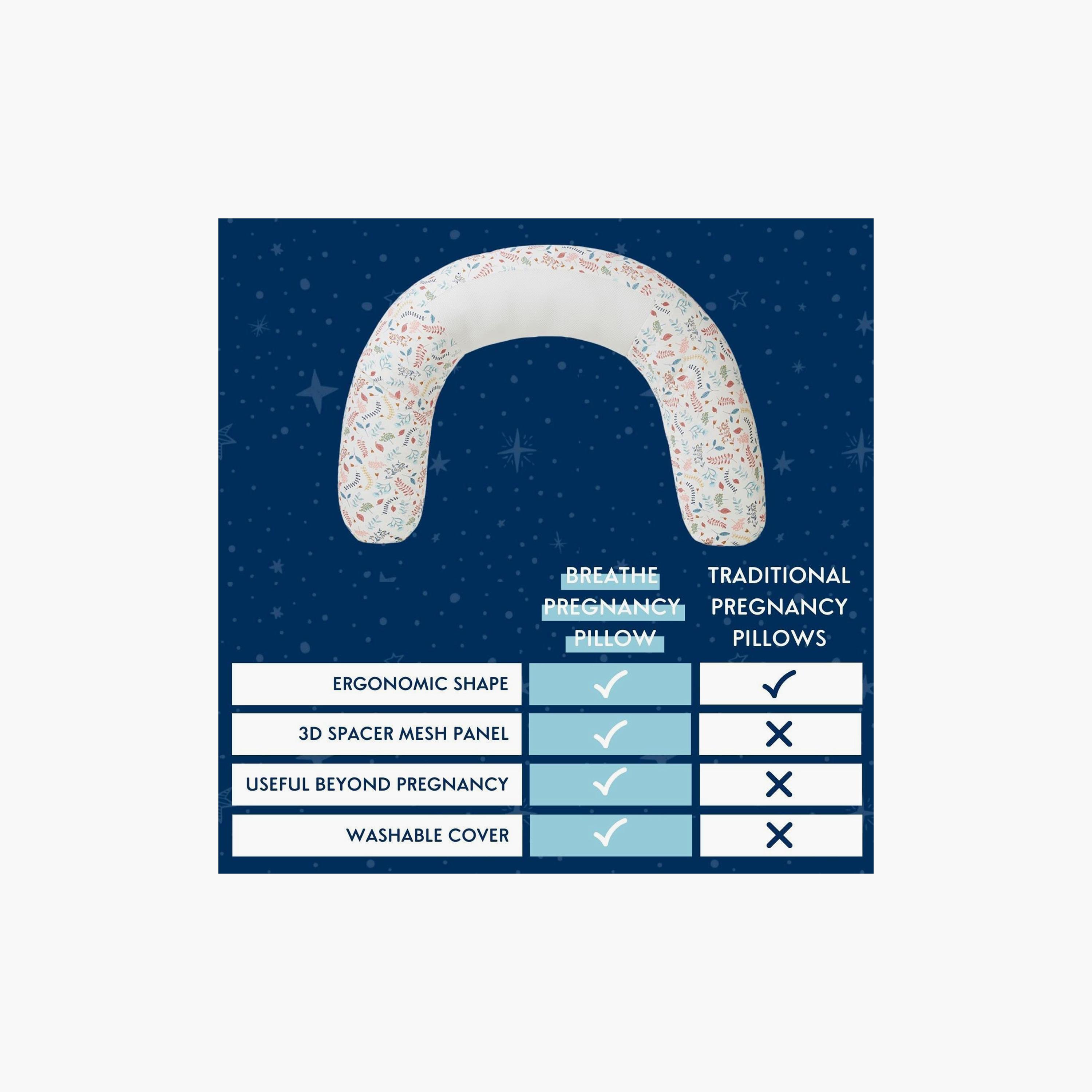 وسادة الحمل قابل للتنفس من بورفلو - لون بني فاتح - عمر 0 أشهر فما فوق-baby-feeding-breastfeedingandcare-image-5