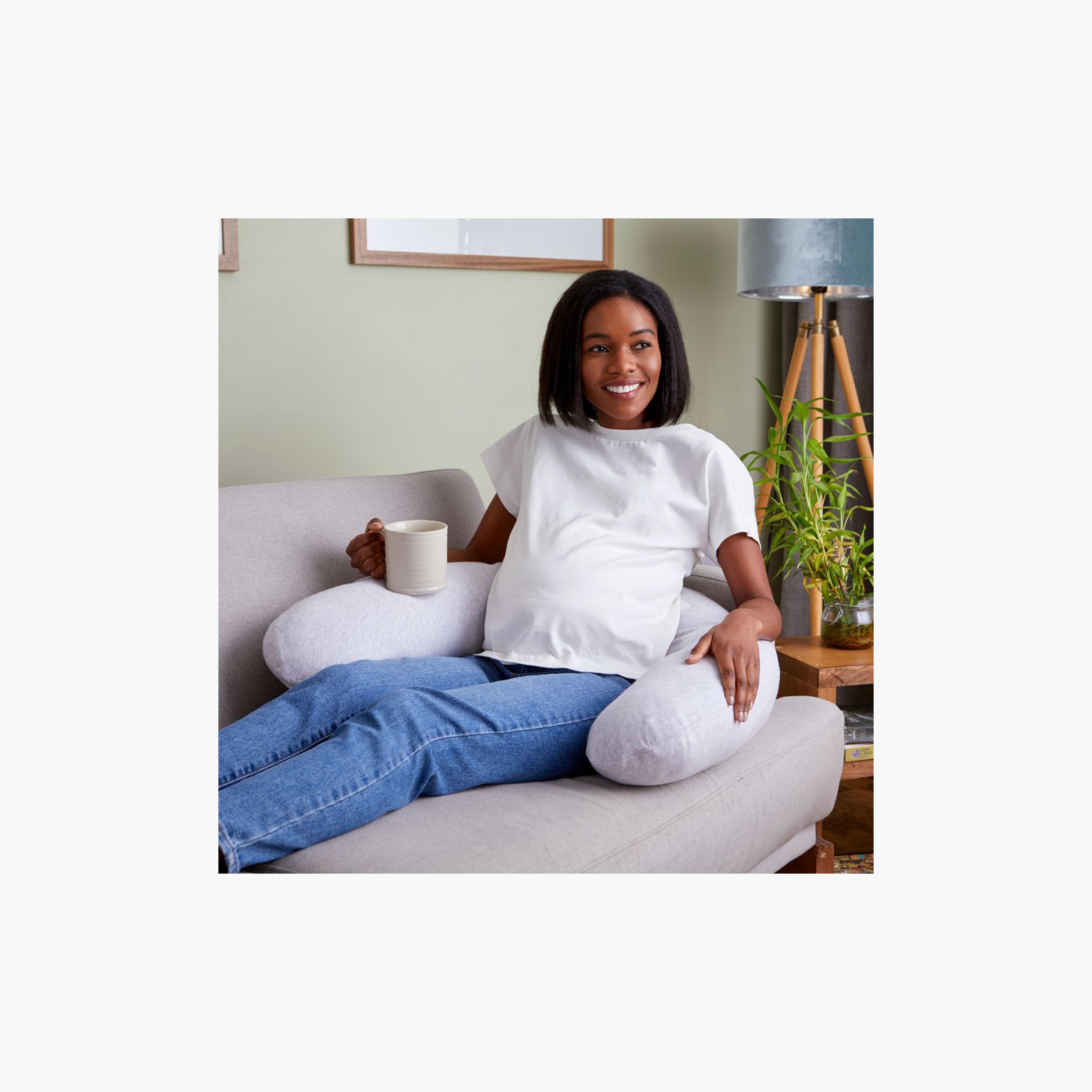 غطاء وسادة الحمل قابل للتنفس من بورفلو - رمادي فاتح-baby-feeding-breastfeedingandcare-image-4
