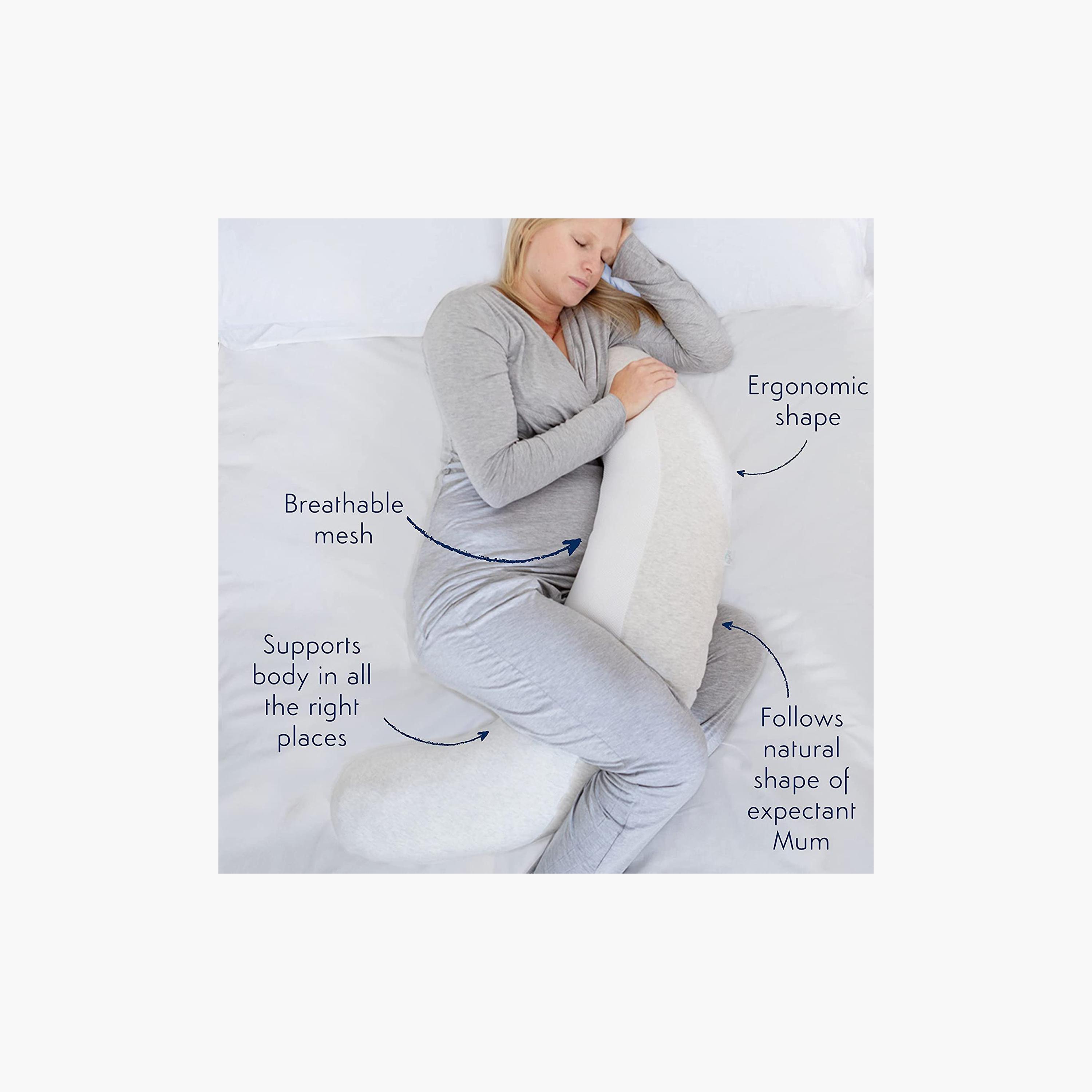 غطاء وسادة الحمل قابل للتنفس من بورفلو - رمادي فاتح-baby-feeding-breastfeedingandcare-image-7