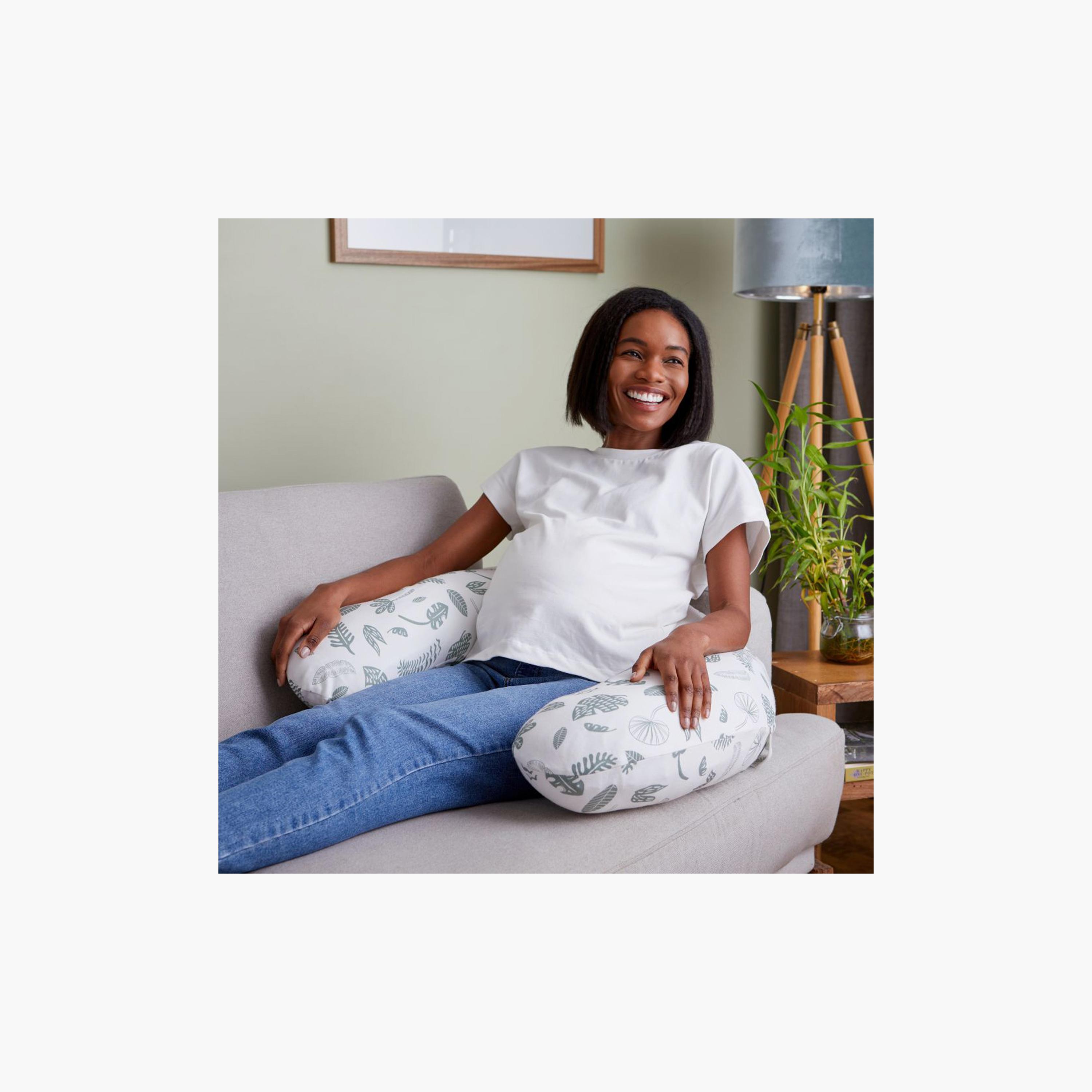 Purflo Breathe Pregnancy Pillow Cover - Jardin Print-baby-feeding-breastfeedingandcare-image-10