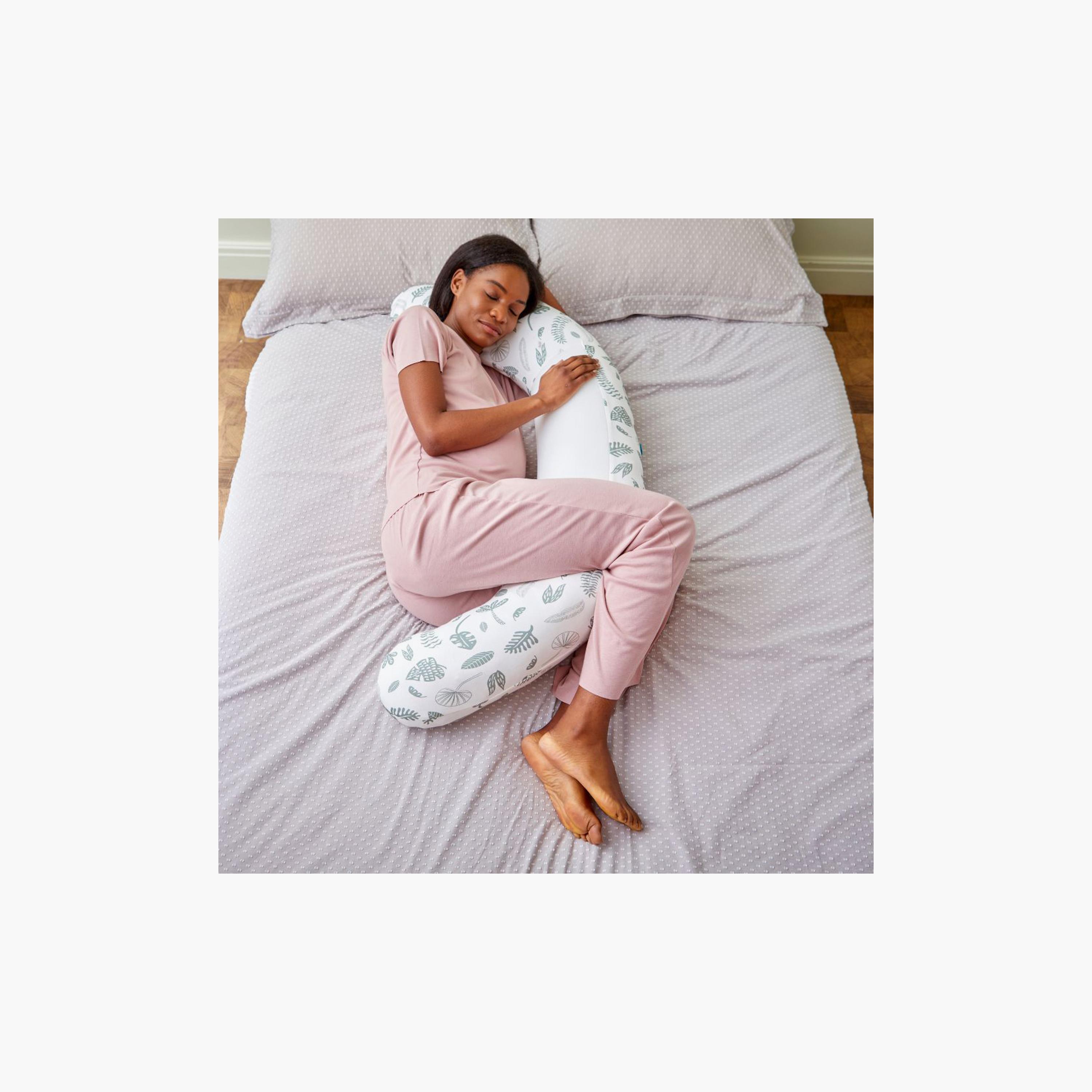 Purflo Breathe Pregnancy Pillow Cover - Jardin Print-baby-feeding-breastfeedingandcare-image-6