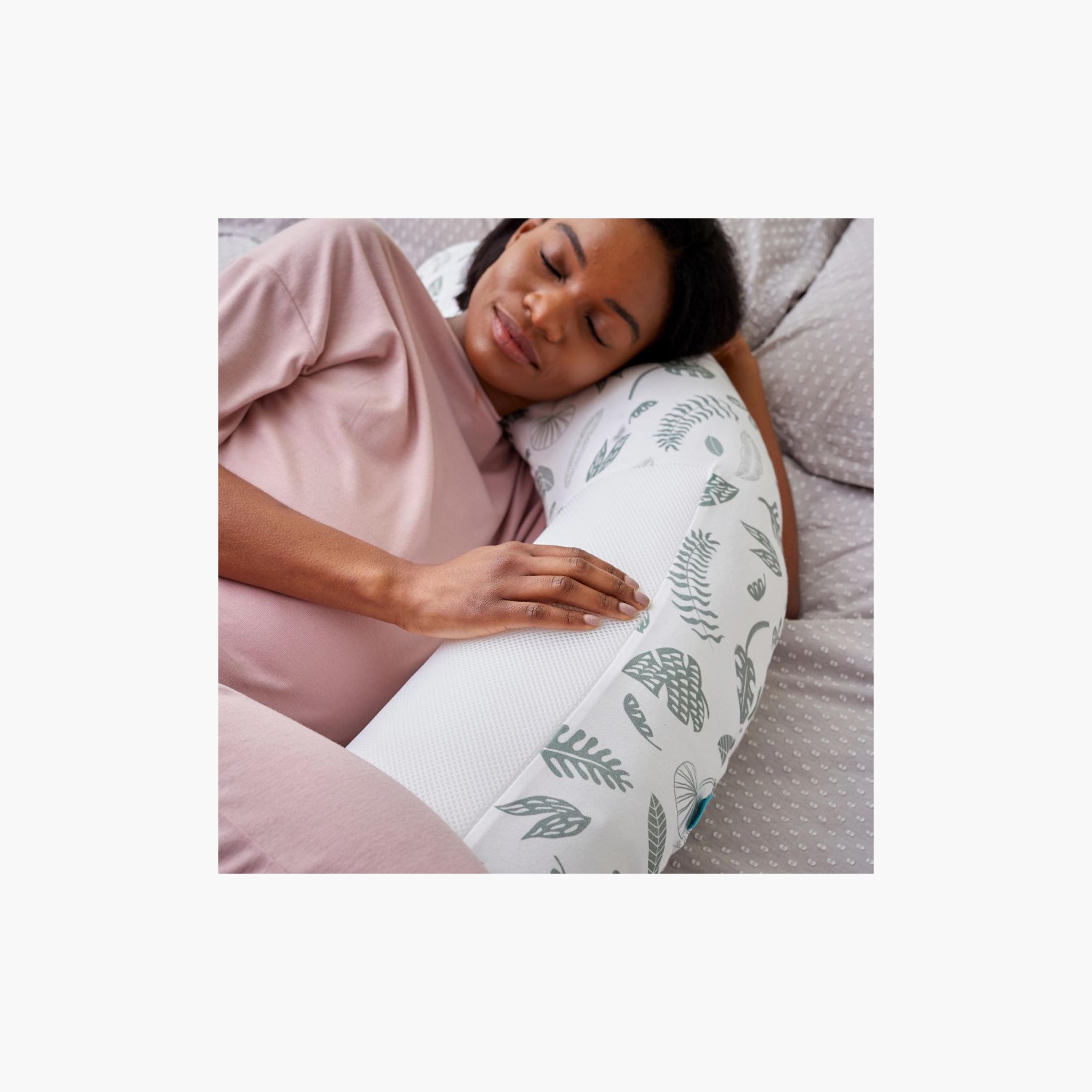 Purflo Breathe Pregnancy Pillow Cover - Jardin Print-baby-feeding-breastfeedingandcare-image-7