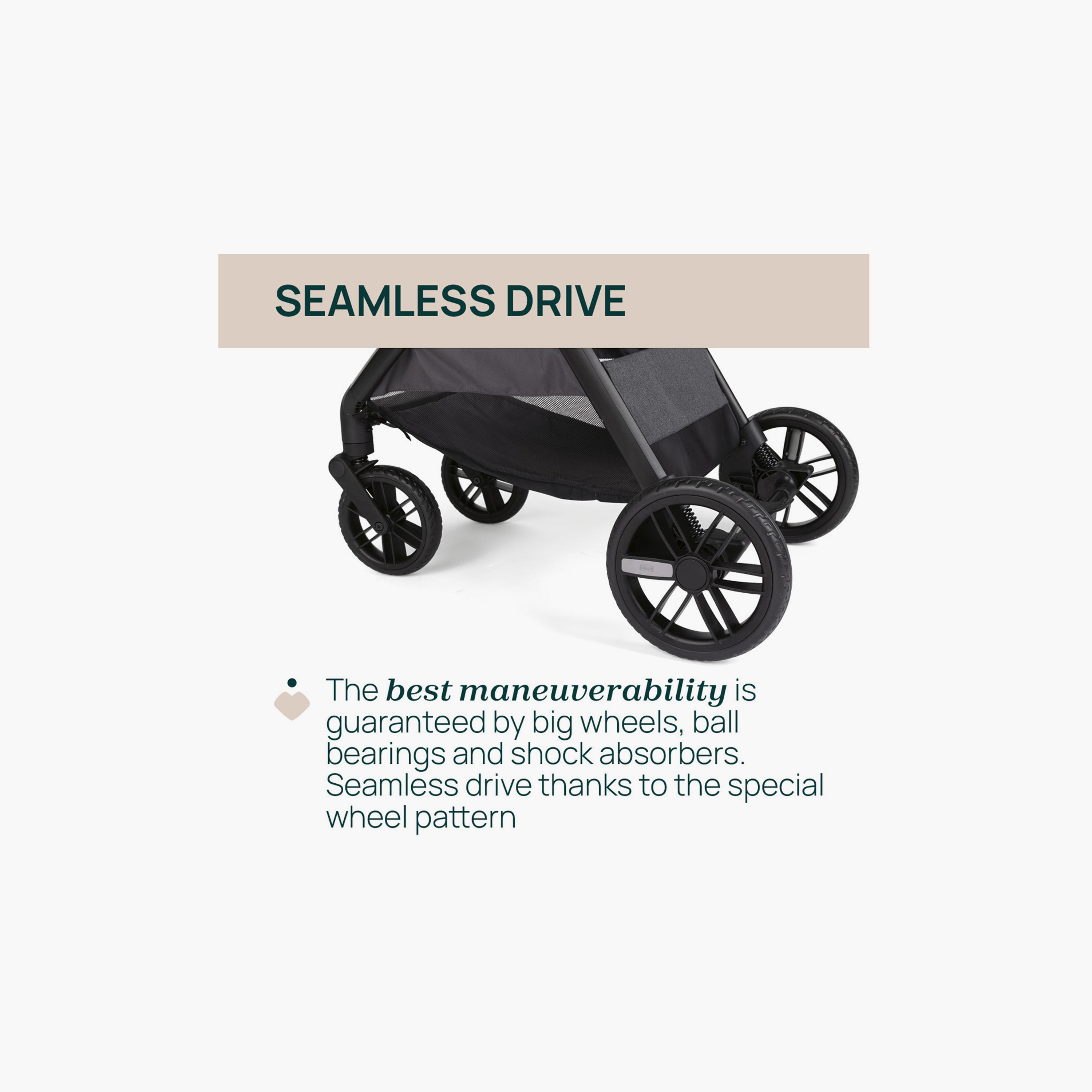 Chicco One-Touch Foldable Bellagio Stroller - 0-22kg - 0-4 years-baby-gear-strollersandprams-strollers-image-6