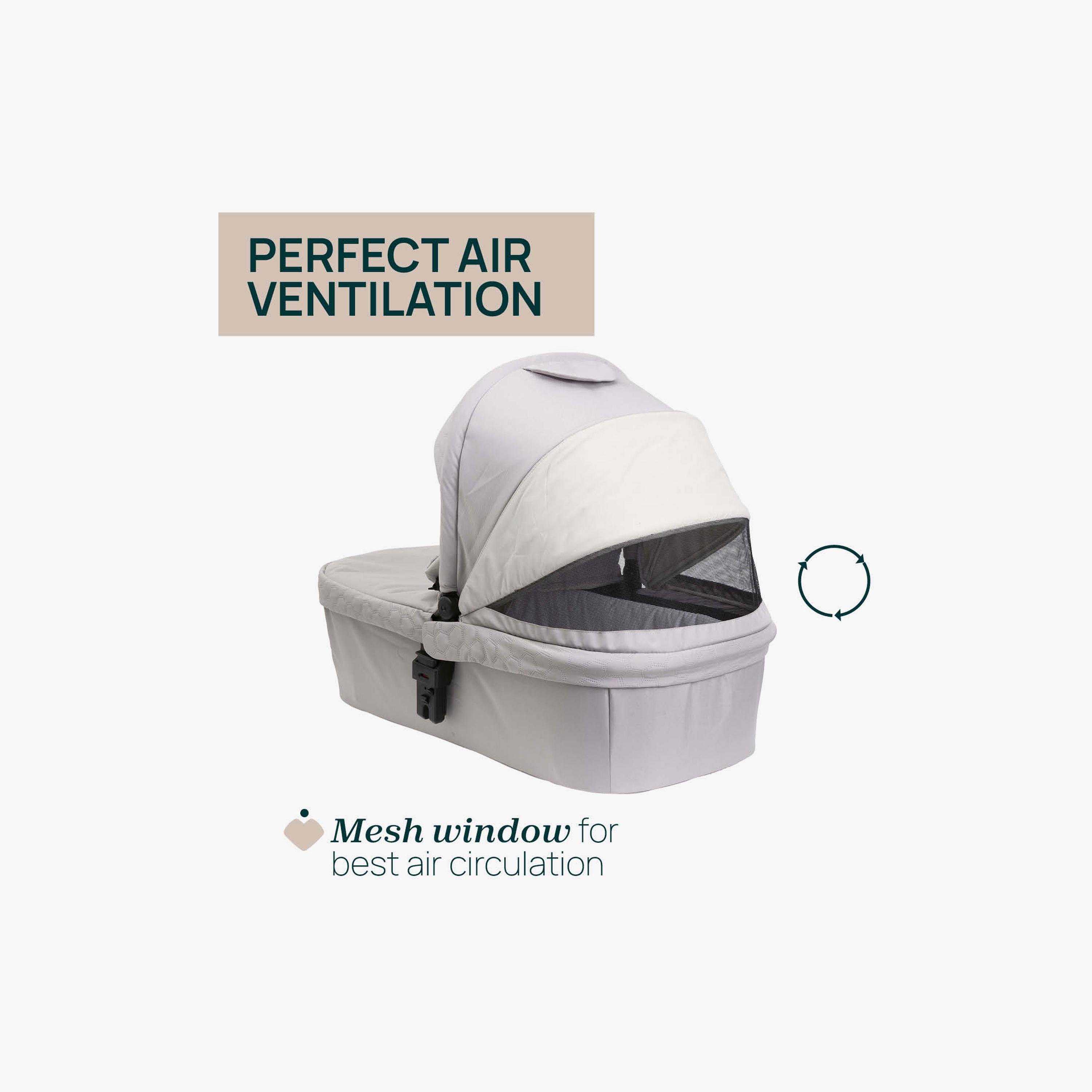 Chicco Smart & Compact Foldable Seety Stroller - Florence Beige - 0-22kg - 0-4 Years-baby-gear-strollersandprams-strollers-image-5