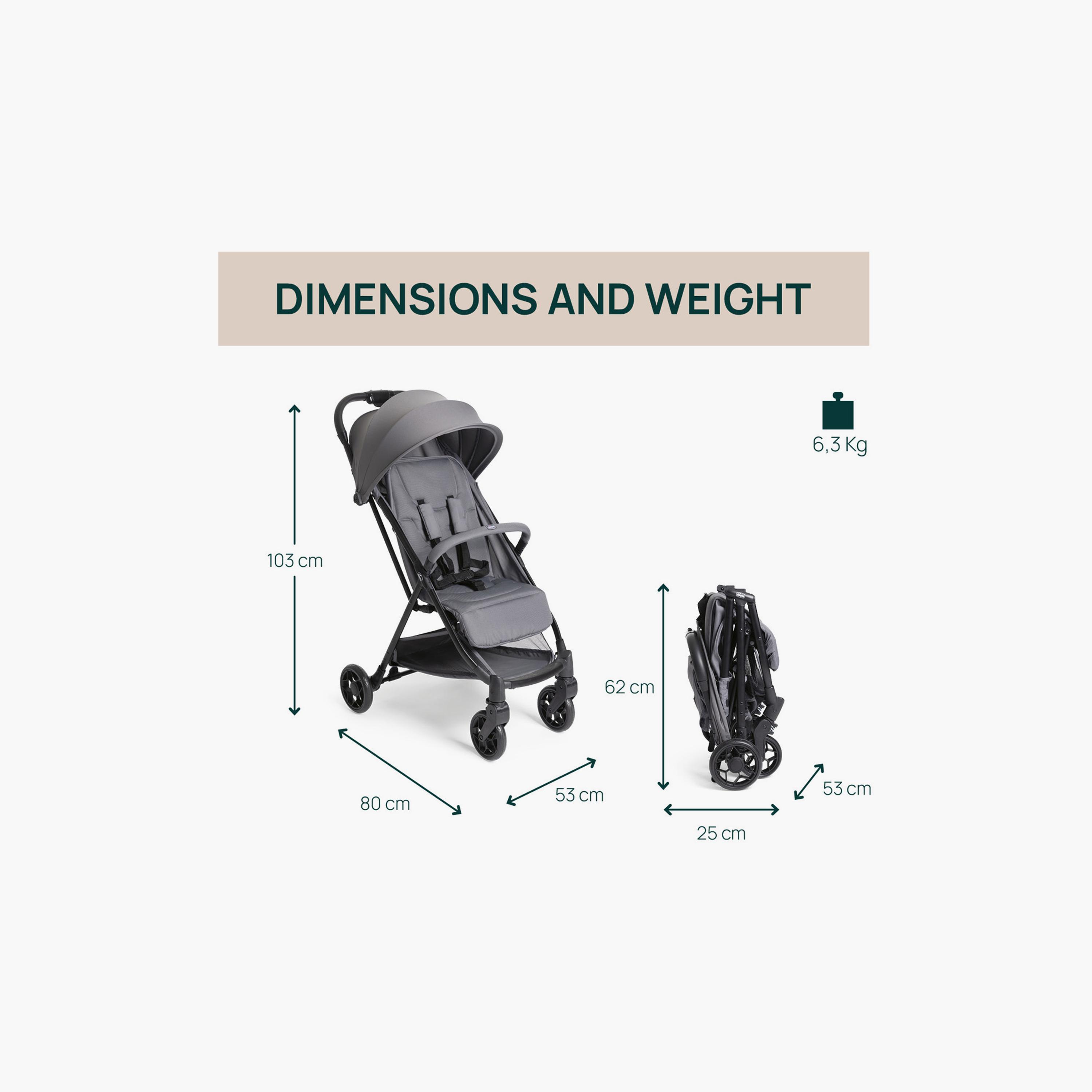 عربة أطفال ذكية قابلة للطي أوربينو من شيكو - وزن 0-22 كجم - 0 إلى 4 سنوات-baby-gear-strollersandprams-strollers-image-11