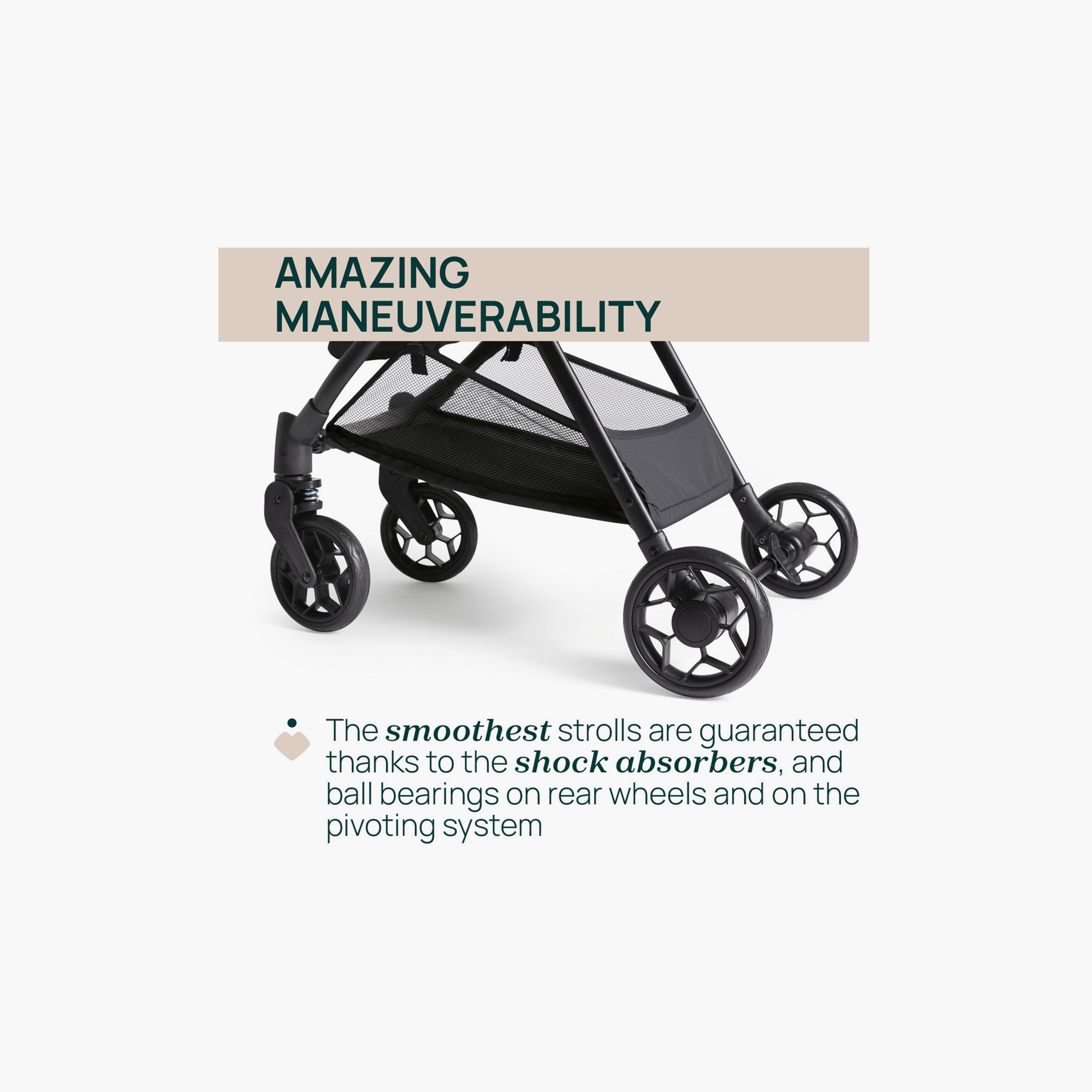Chicco Smart Foldable Urbino Stroller - 0-22kg - 0-4 Years-baby-gear-strollersandprams-strollers-image-2