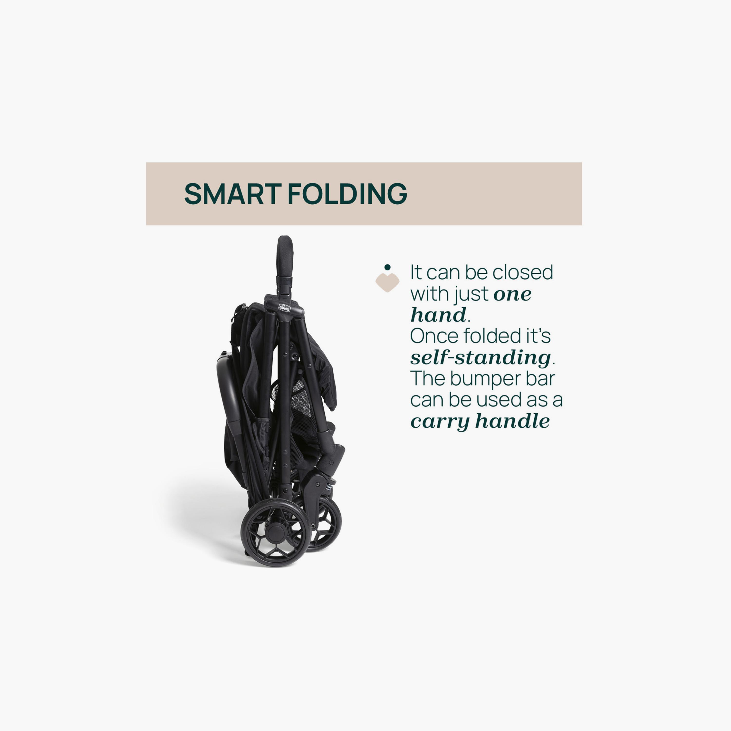Chicco Smart Foldable Urbino Stroller - 0-22kg - 0-4 Years-baby-gear-strollersandprams-strollers-image-5