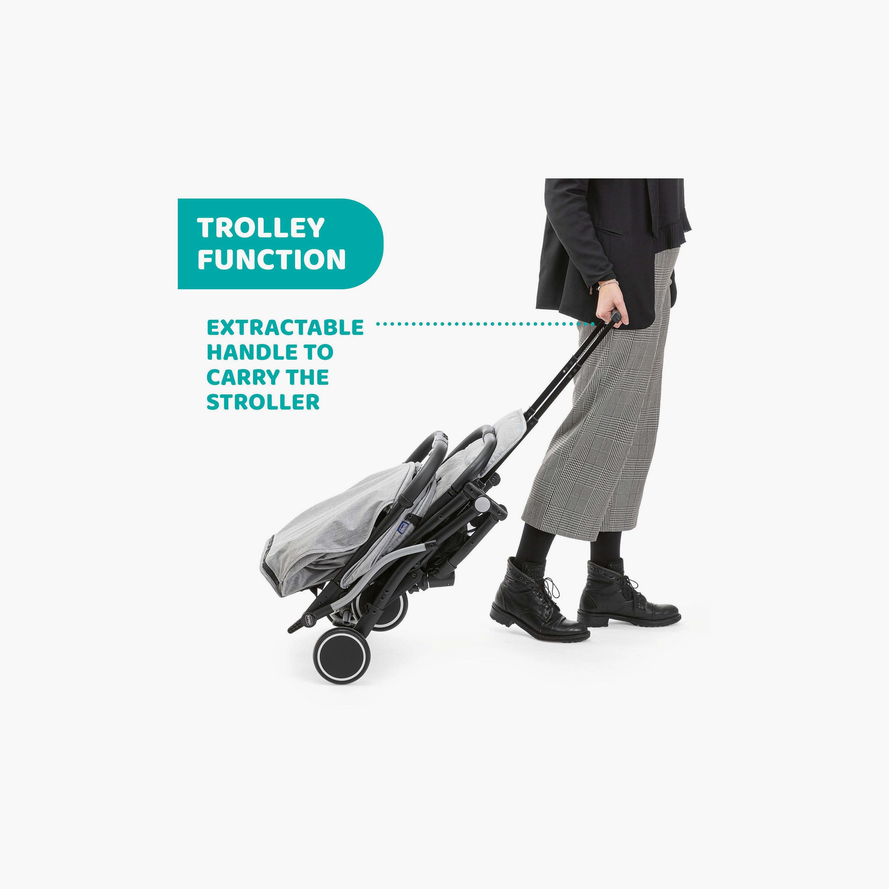 Chicco Foldable Trolleyme Stroller with Rain Cover - 0-20kg - 0-3 Years-baby-gear-strollersandprams-strollers-image-10