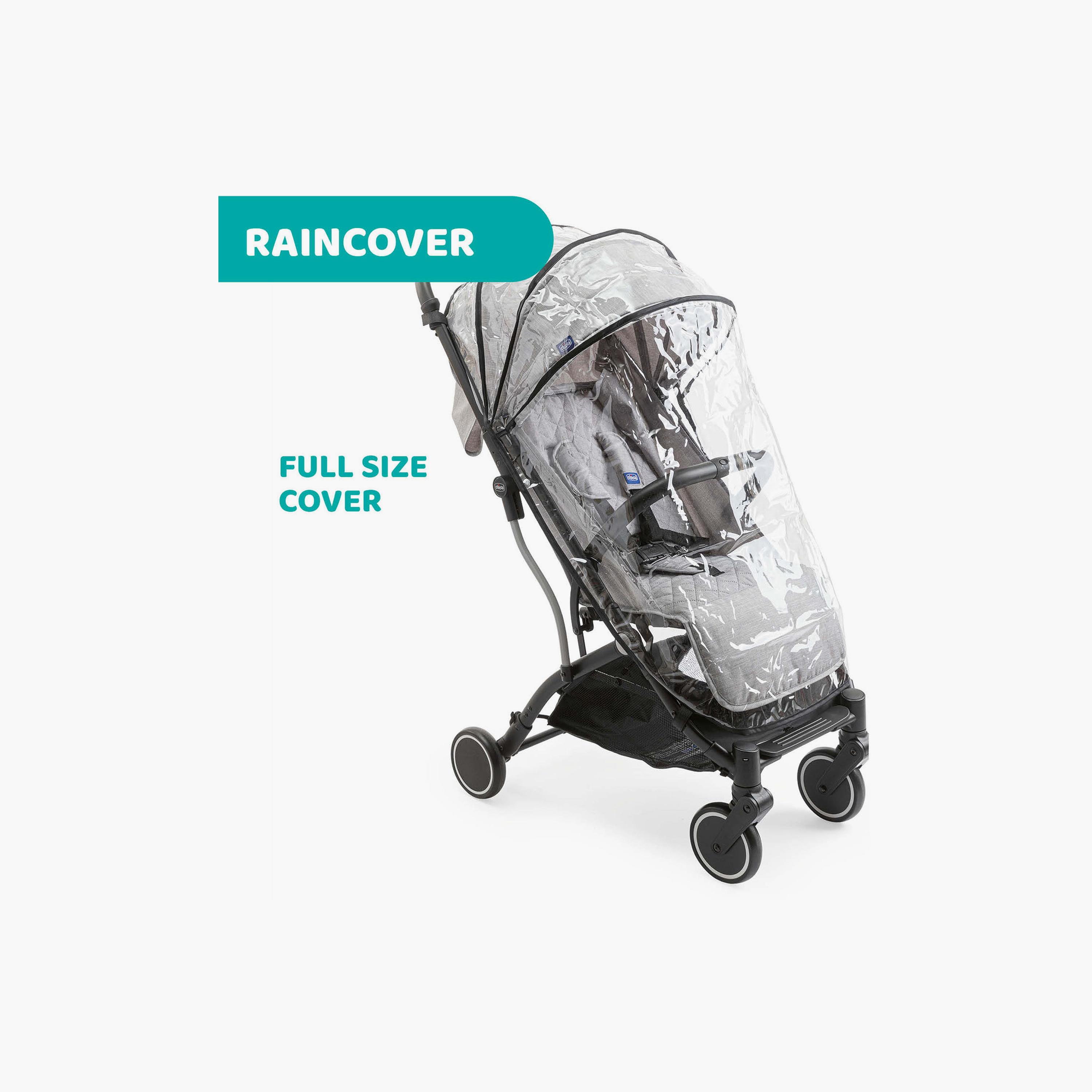 Chicco Foldable Trolleyme Stroller with Rain Cover - 0-20kg - 0-3 Years-baby-gear-strollersandprams-strollers-image-8
