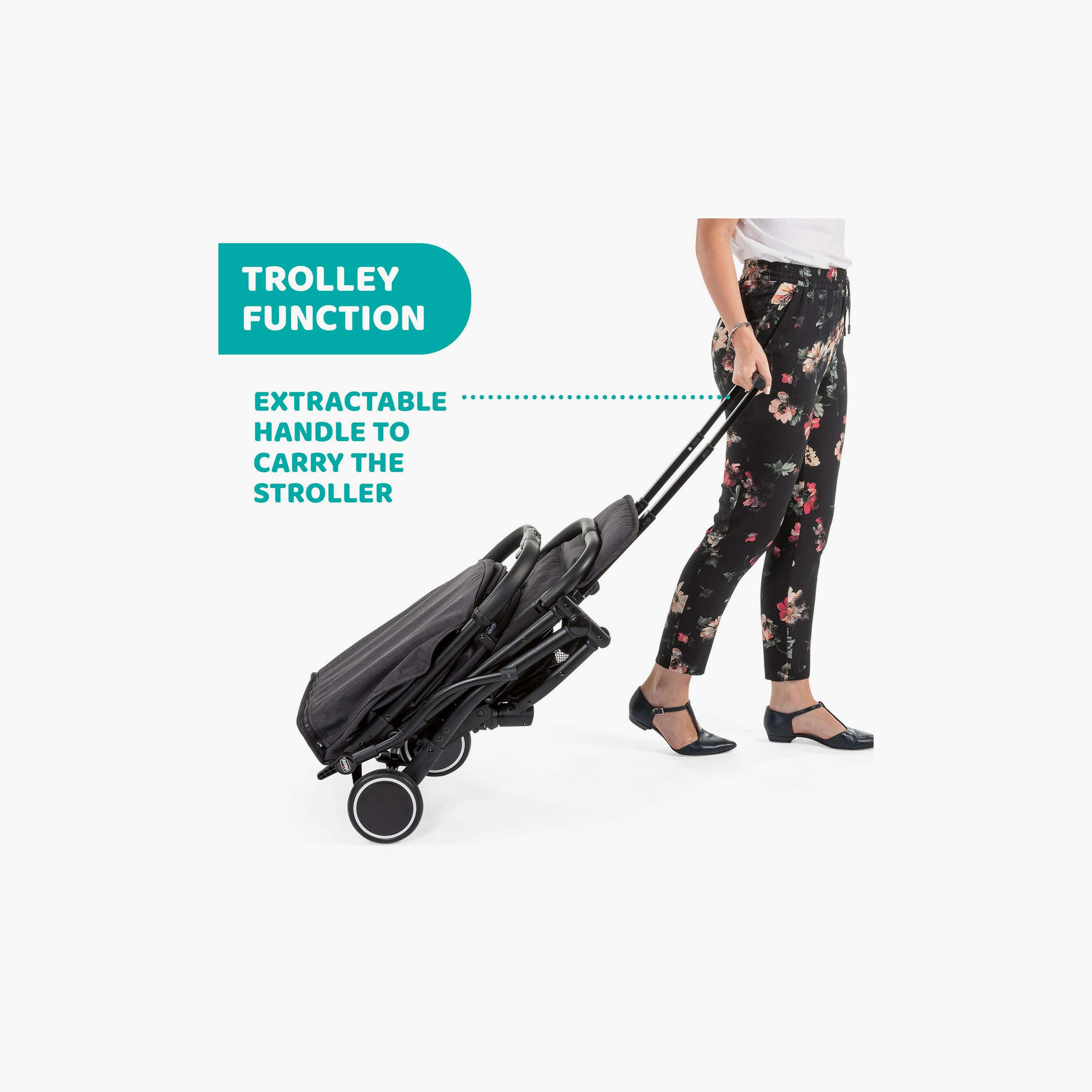 عربة أطفال قابلة للطي مع غطاء مطر من شيكو - 0-20 كجم - 0-3 سنوات-baby-gear-strollersandprams-strollers-image-10