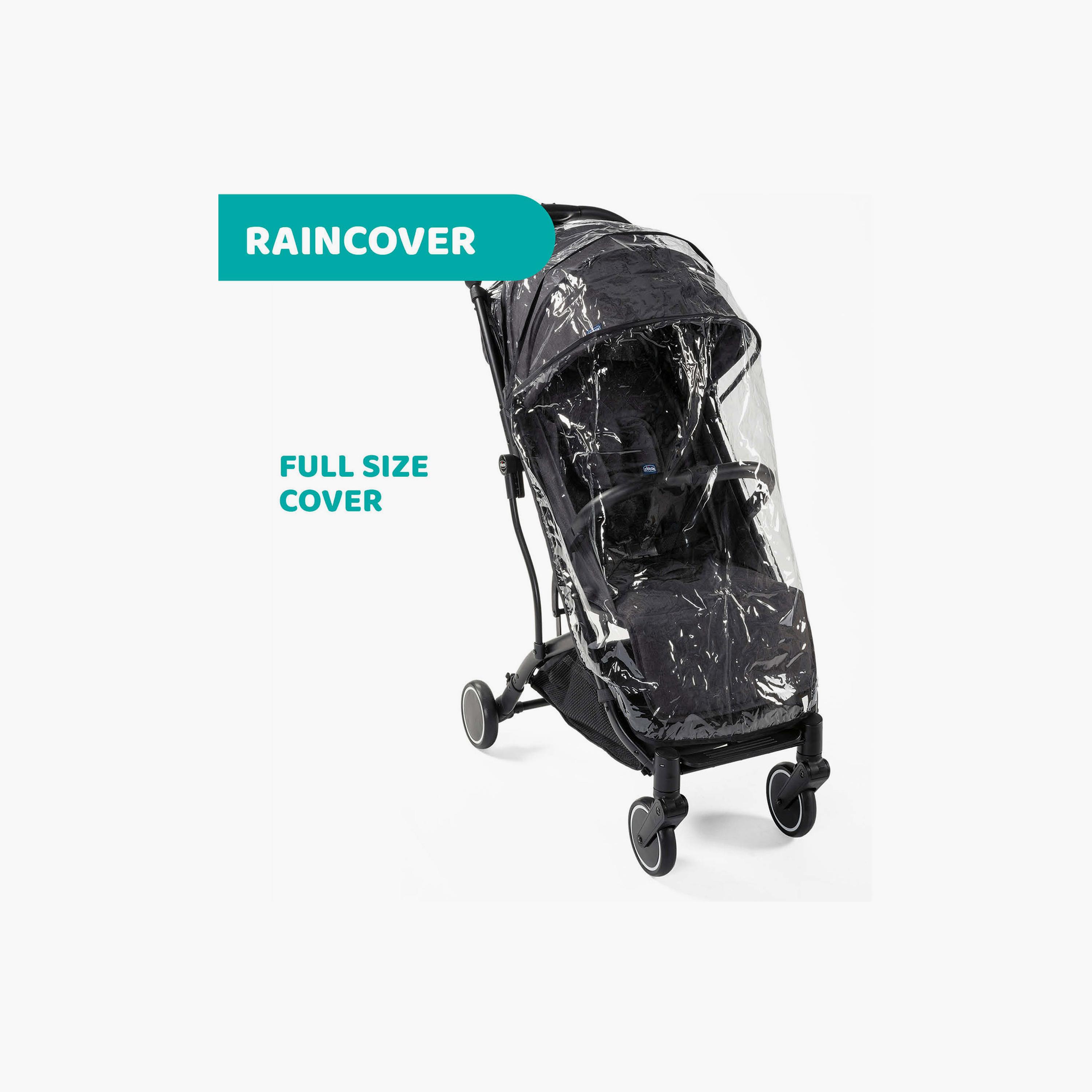 عربة أطفال قابلة للطي مع غطاء مطر من شيكو - 0-20 كجم - 0-3 سنوات-baby-gear-strollersandprams-strollers-image-8