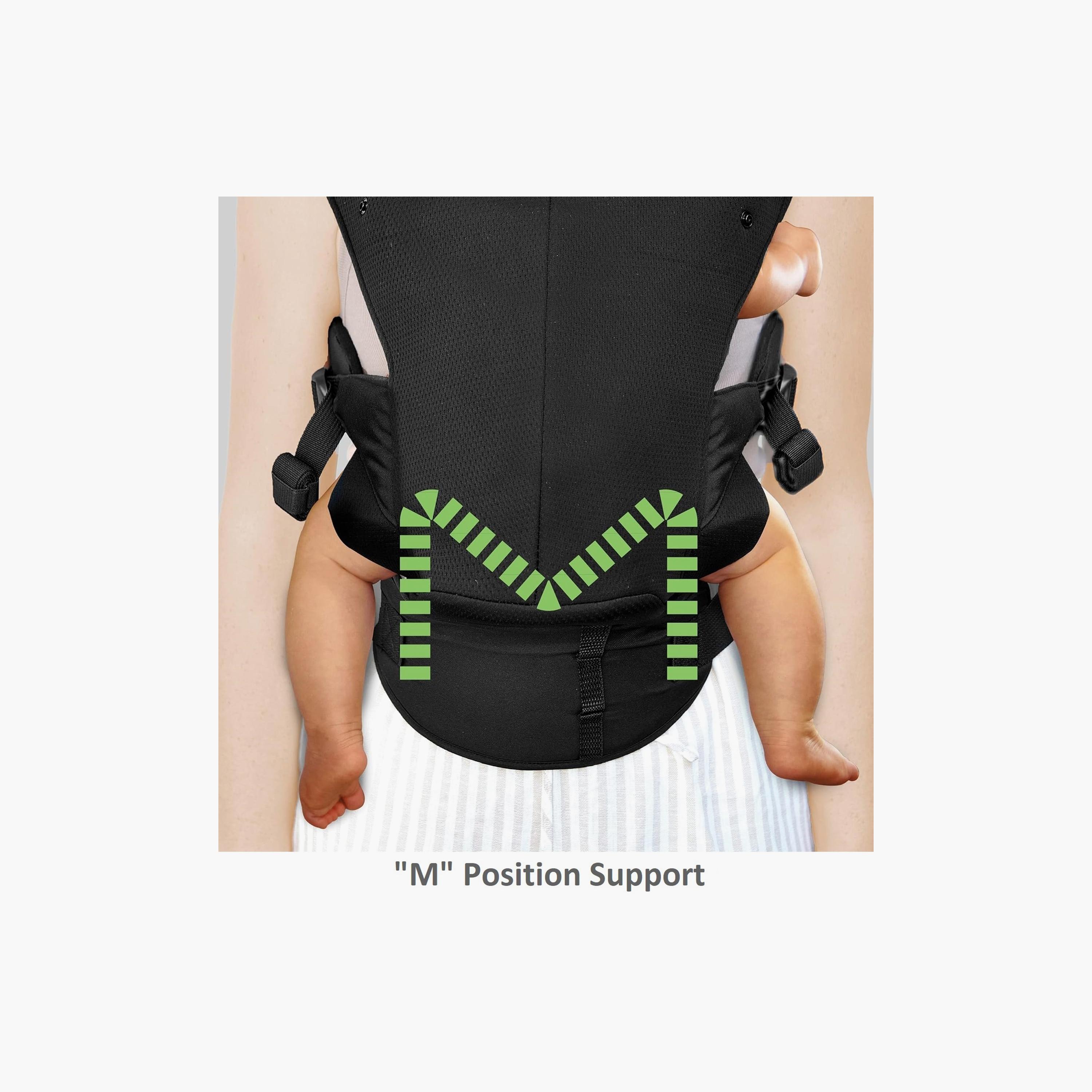Chicco SnugSupport 4-in-1 Infant Carrier - Black - 0-2 Years-baby-gear-babycarriers-image-3
