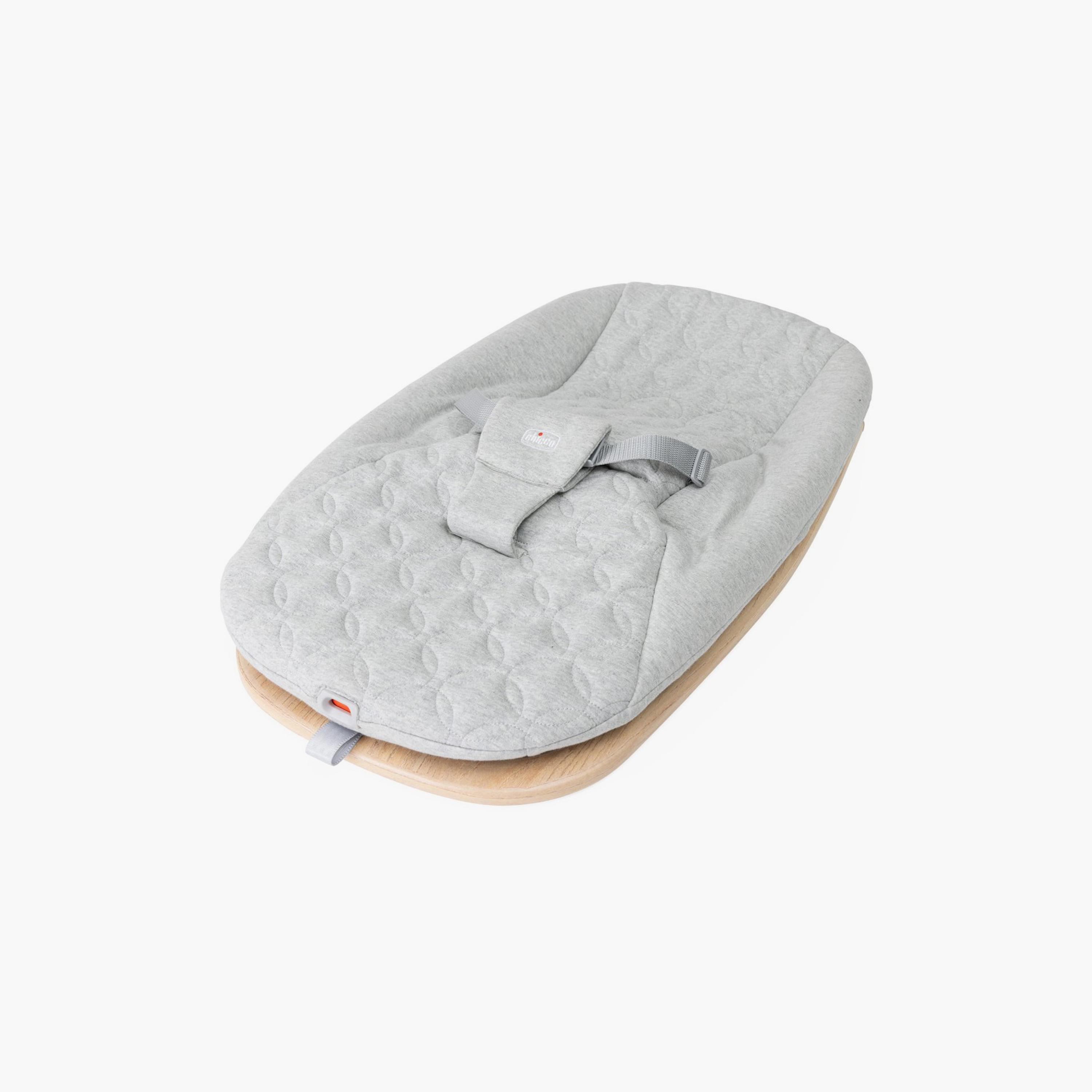 Chicco Comfy Wave Baby Swing with Hanging Toys - Silverspring - 0-9kg - 0-12 Months-baby-infantactivity-swings-image-1