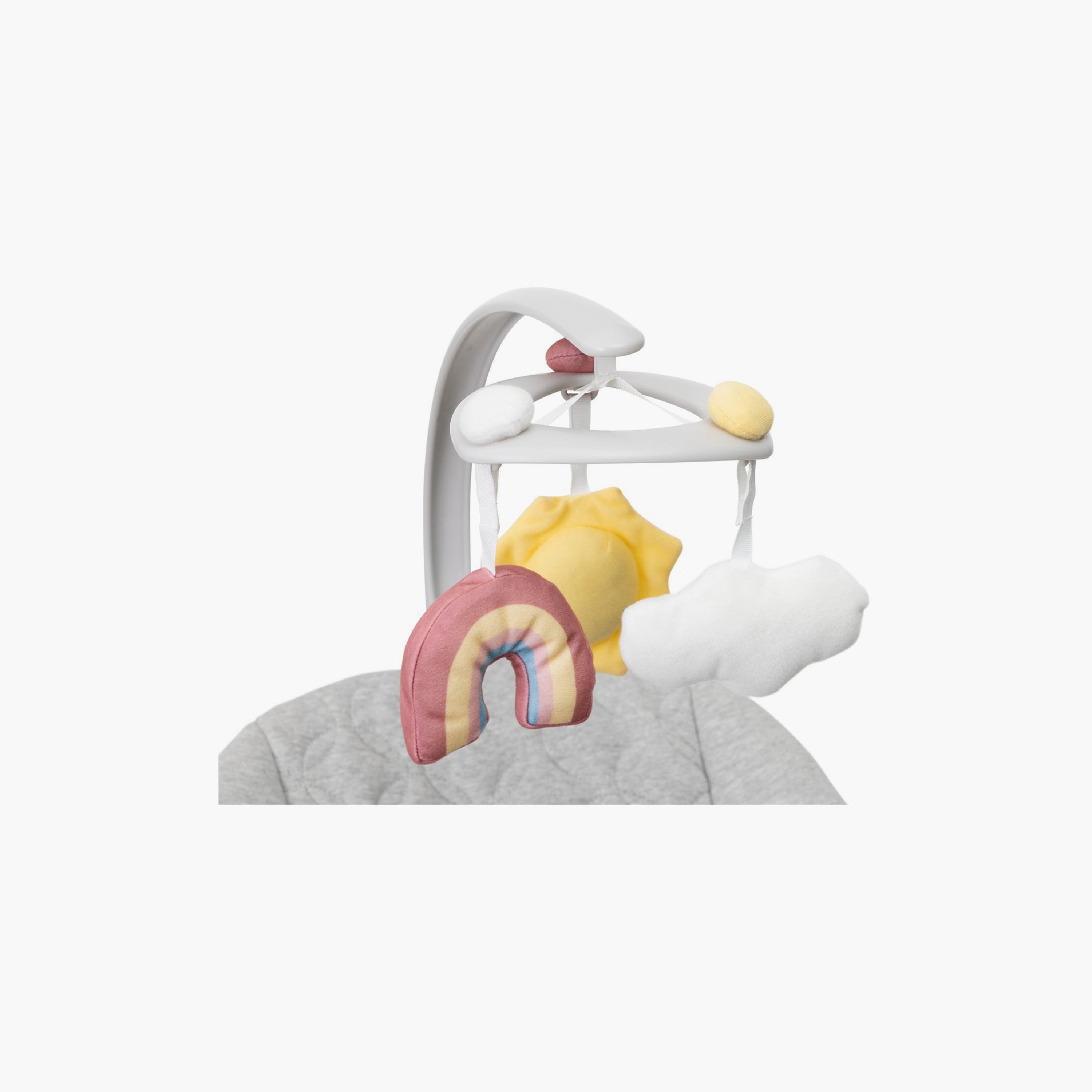 Chicco Comfy Wave Baby Swing with Hanging Toys - Silverspring - 0-9kg - 0-12 Months-baby-infantactivity-swings-image-6