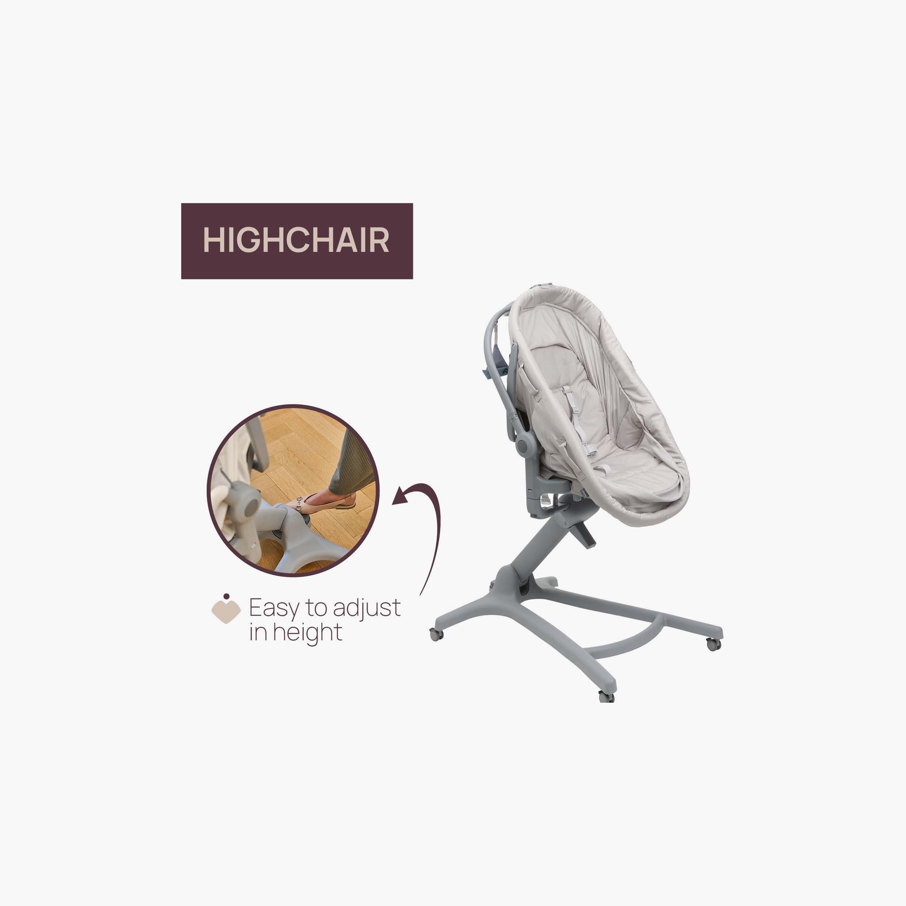 كرسي هزاز هاب برو 5 في 1 مع ألعاب معلقة من شيكو - 0 إلى 36 شهرًا-baby-nursery-furniture-cribsandbeds-bassinets-image-4