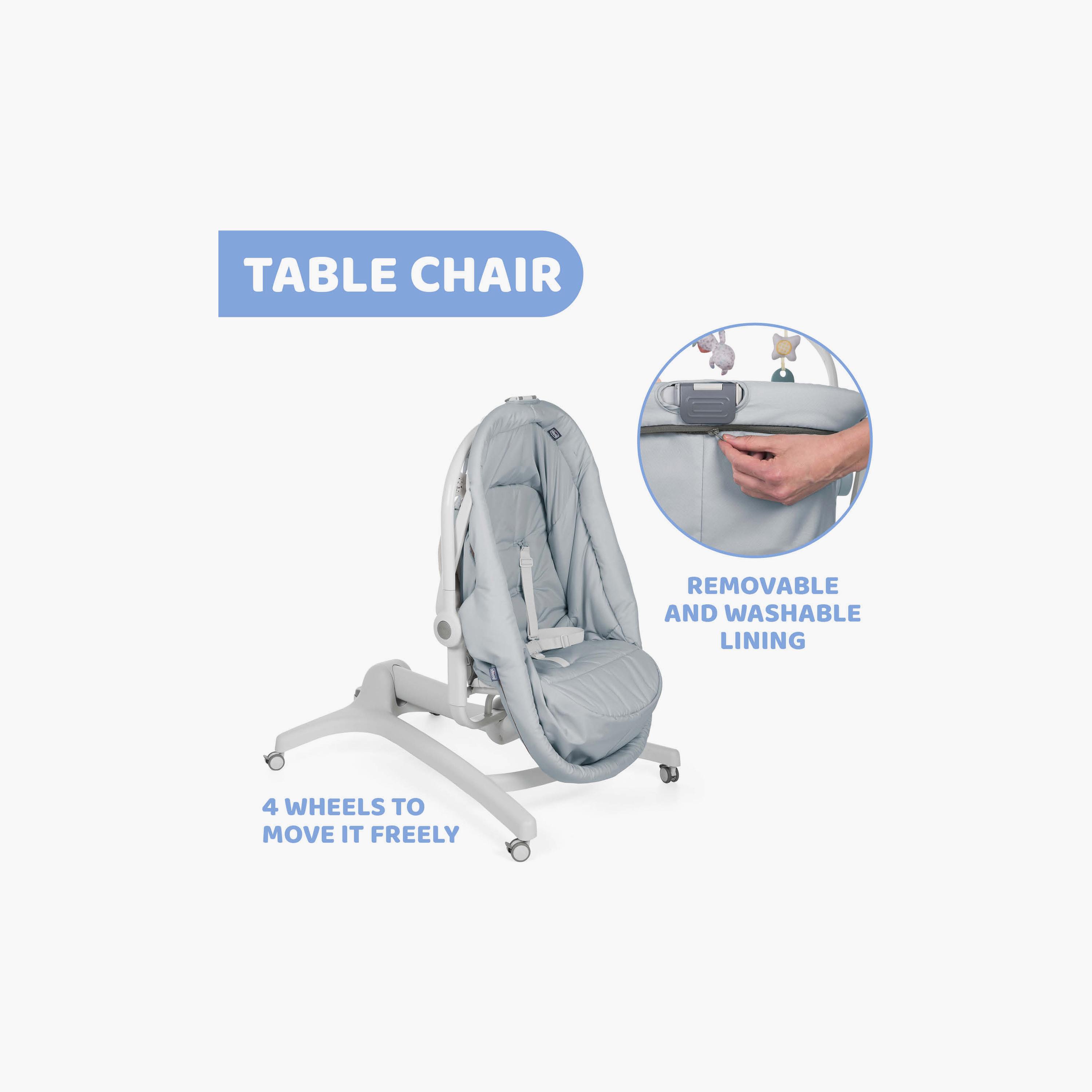 Chicco Baby Hug 4-in-1 Rocker - Grey - 0-36 Months-baby-nursery-furniture-cribsandbeds-bassinets-image-5