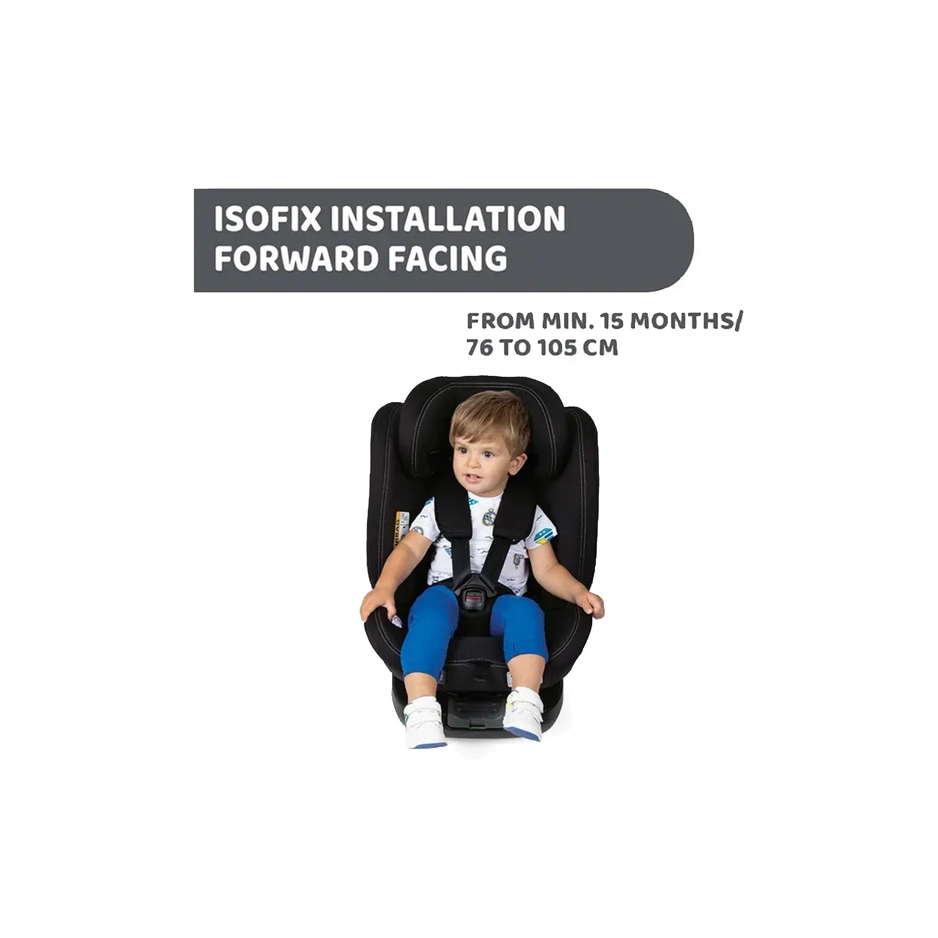 Chicco Unico Evo I-Size Classic Car Seat - Black-baby-gear-carseats-image-6