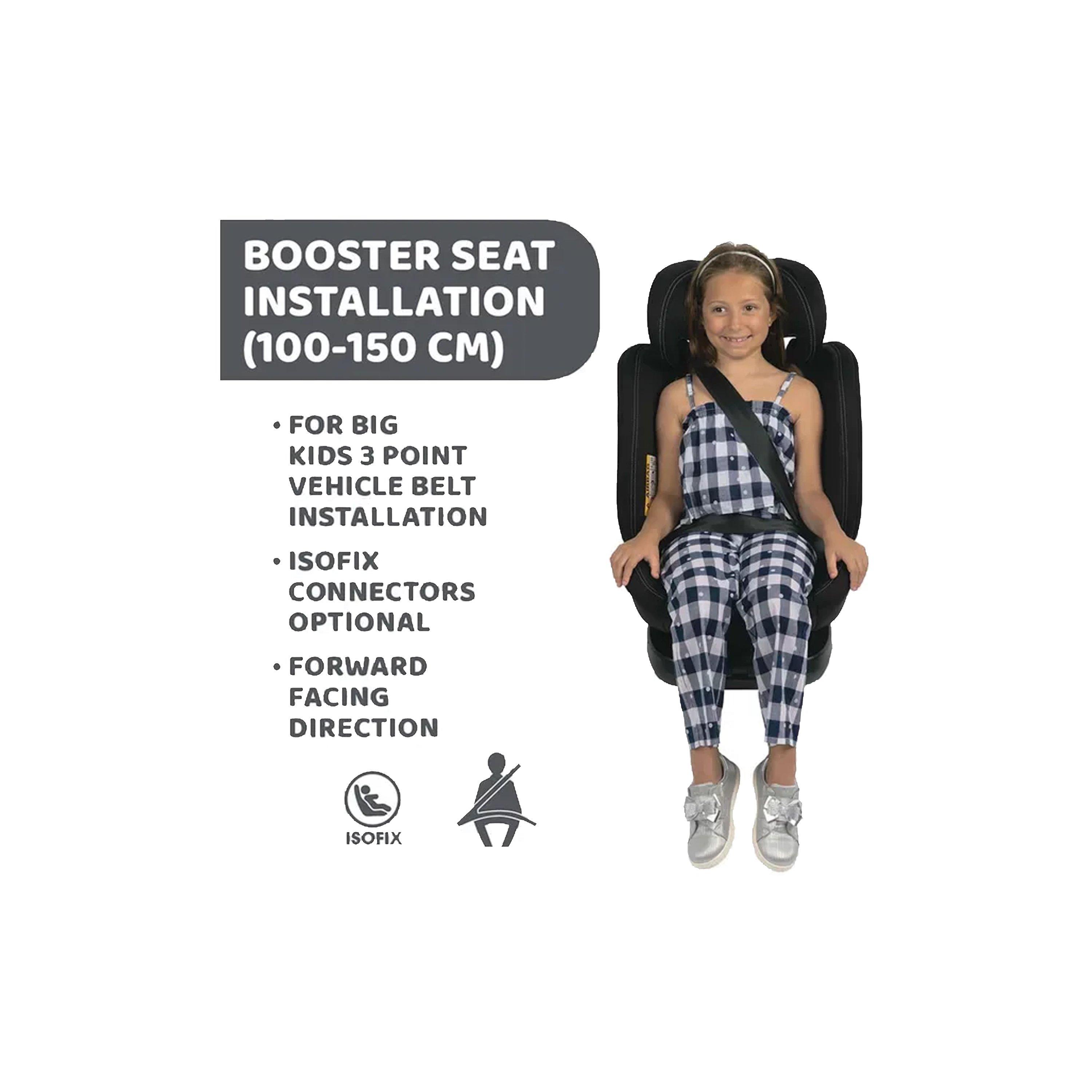 Chicco Unico Evo I-Size Classic Car Seat - Black-baby-gear-carseats-image-7