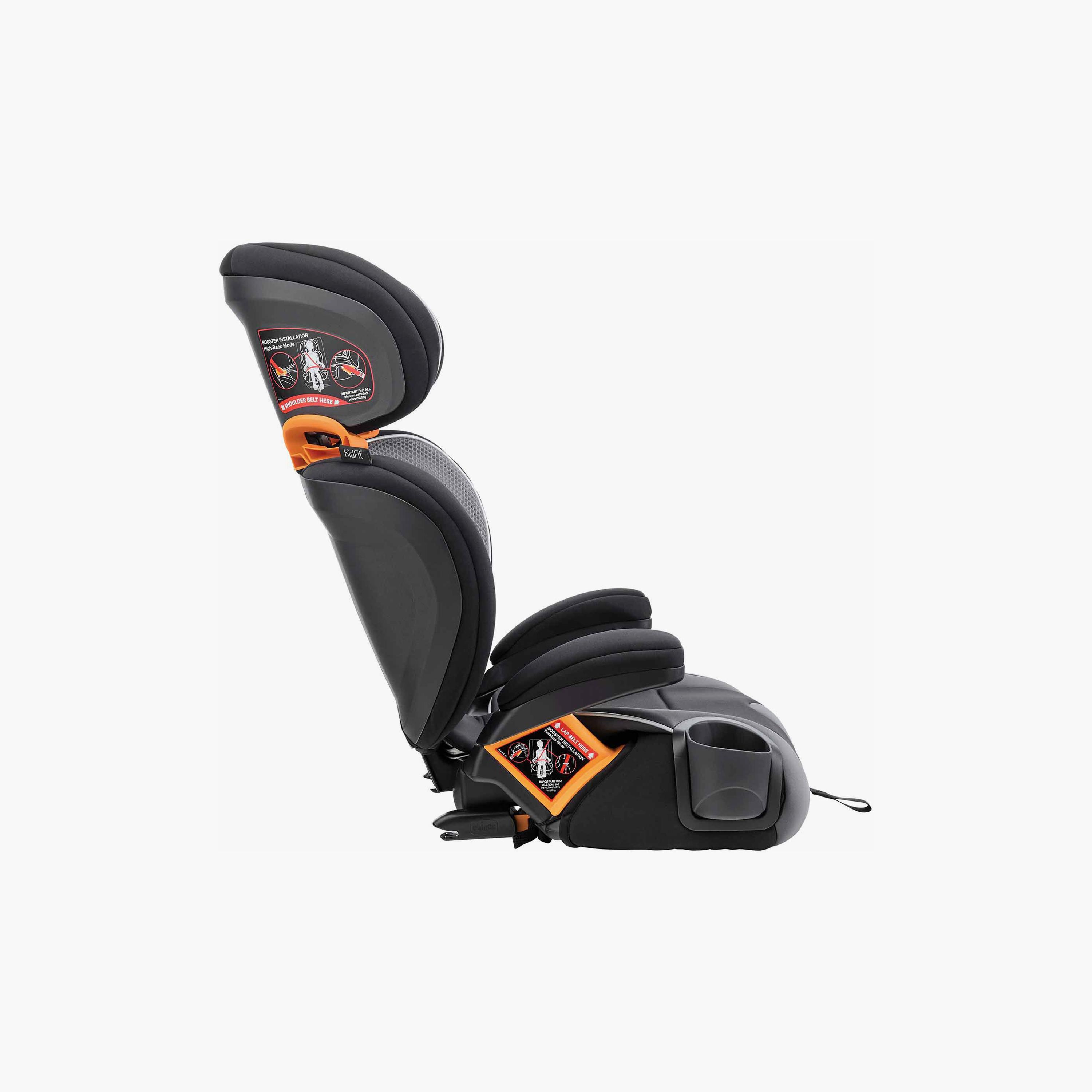 مقعد سيارة معزز كيدفيت أدابت بلس 2 في 1 من شيكو - إيمبر - وزن 40 إلى 120 رطلاً-baby-gear-carseats-image-2