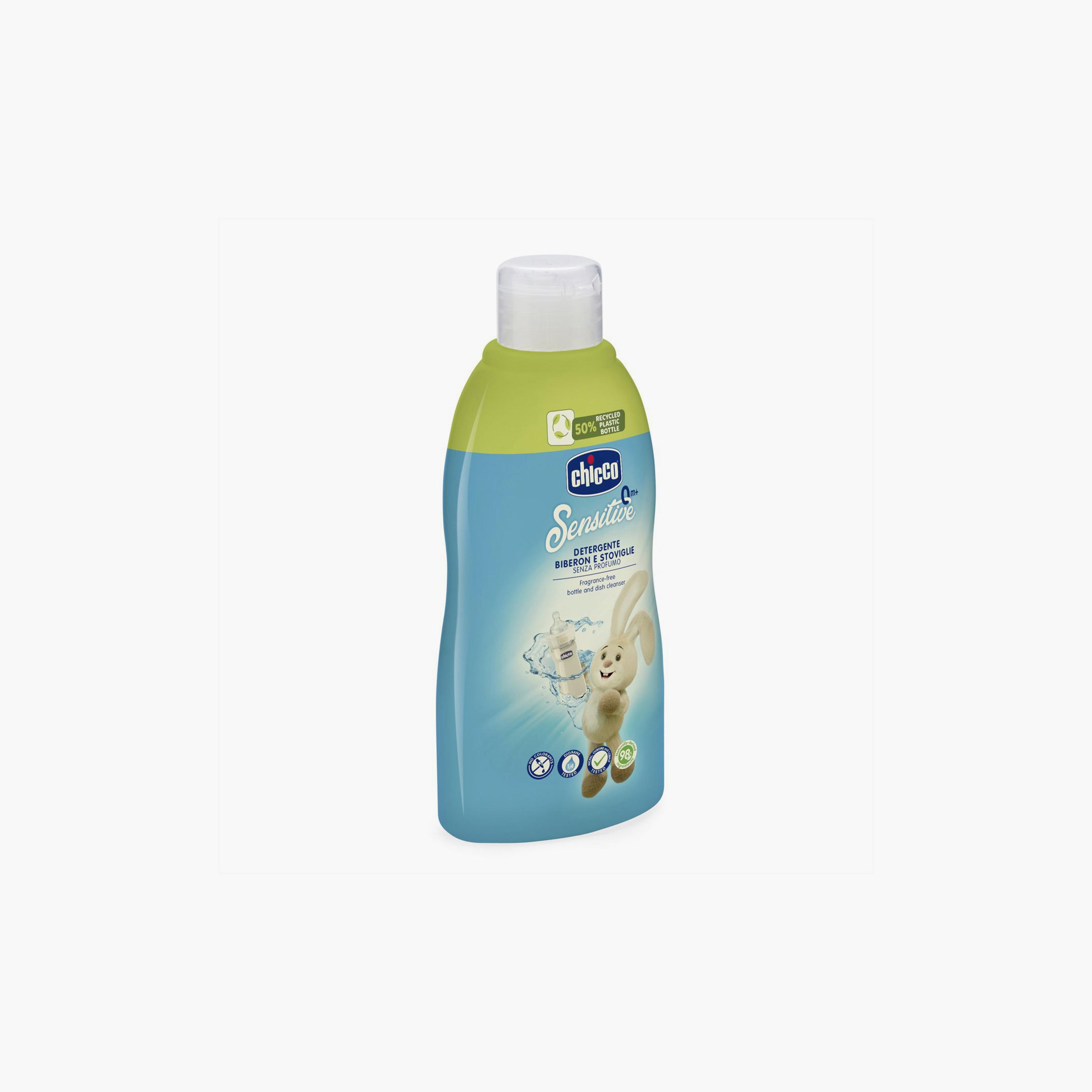 Chicco Bottle & Dish Cleanser - 300ml - 0 Months+-baby-feeding-cleaningliquids-image-2