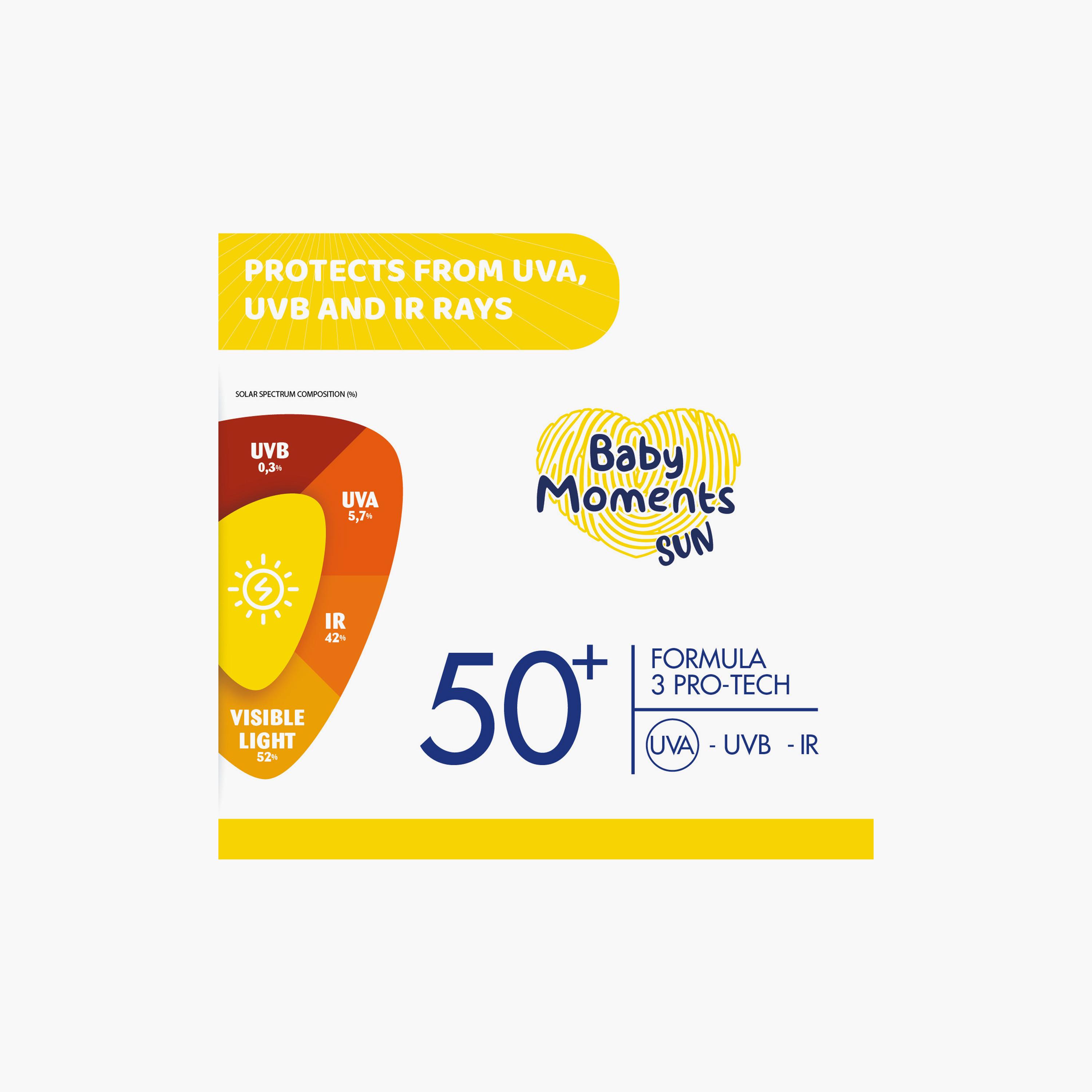 واقي الشمس بالمعادن بيبي مومنتس من شيكو - عامل حماية الشمس 50+ - 75 مل-baby-bathandcare-hairbodyskincare-image-2