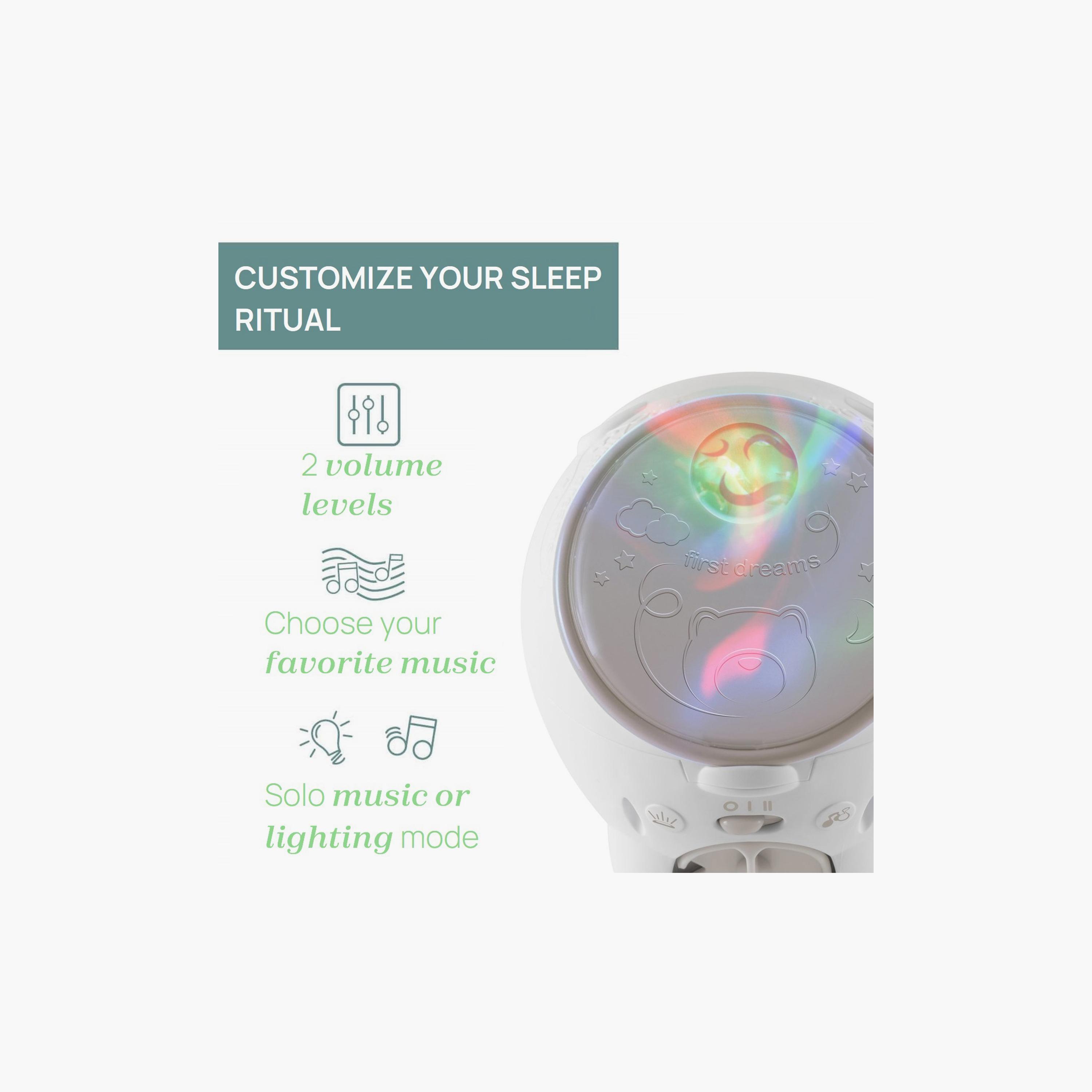 Chicco Polar Bear Night Light Projector - 0 Months+-toys-babyandtoddlertoys-lightsandmusicaltoys-image-5