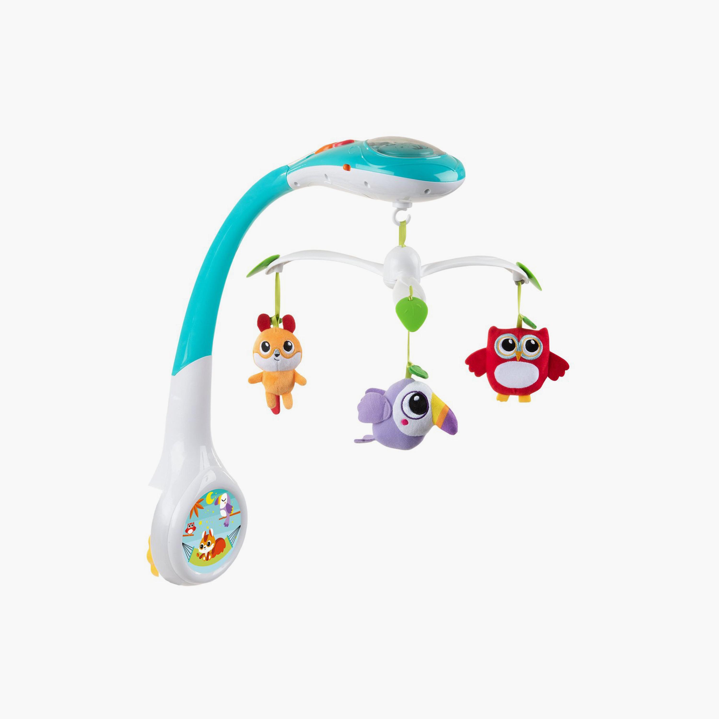 Chicco Magic Forest Cot Mobile Projector - 0 Months+-toys-babyandtoddlertoys-strollertoys-image-1