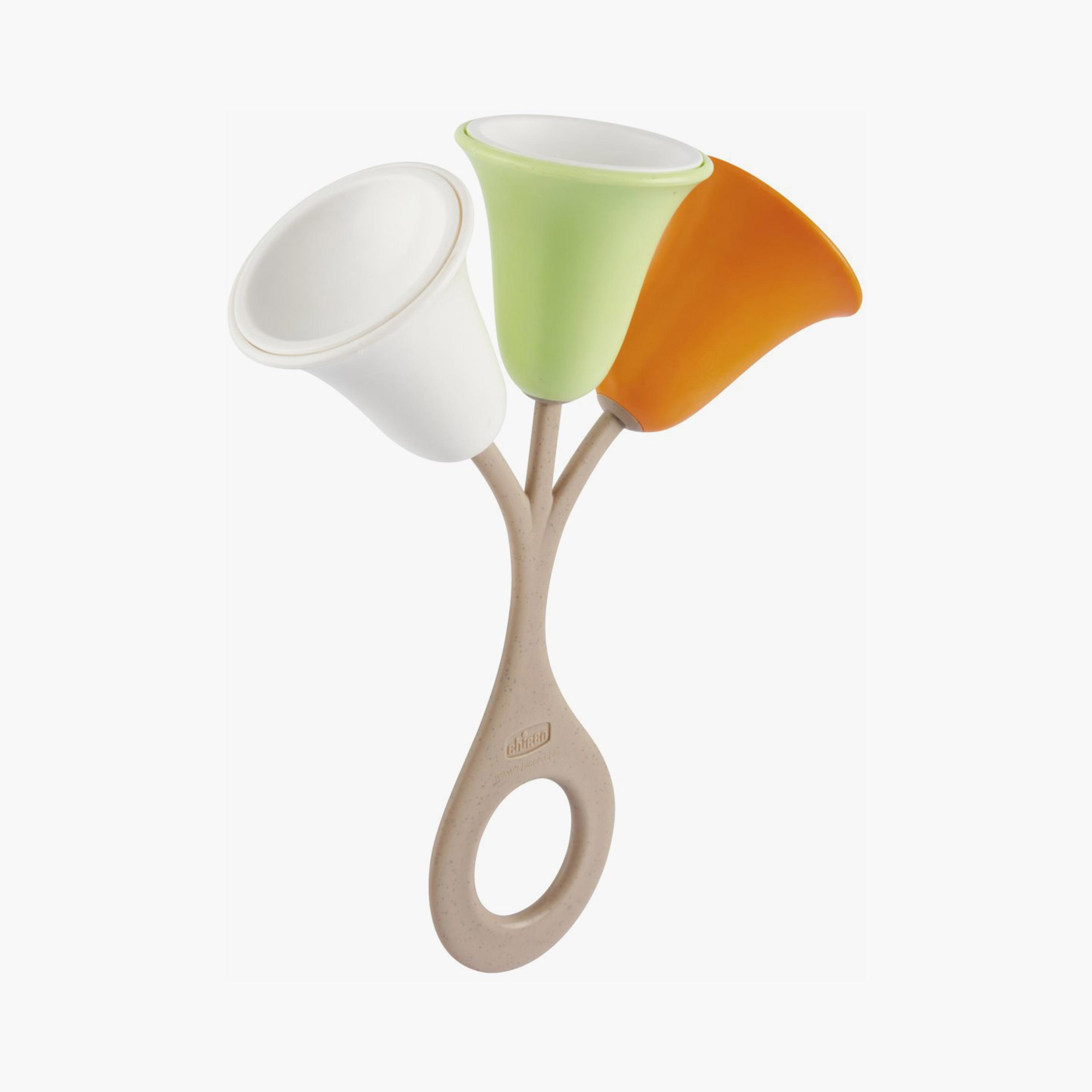 Chicco Tulip Teething Rattle - 3-18 Months-toys-babyandtoddlertoys-rattlesandteethers-image-1