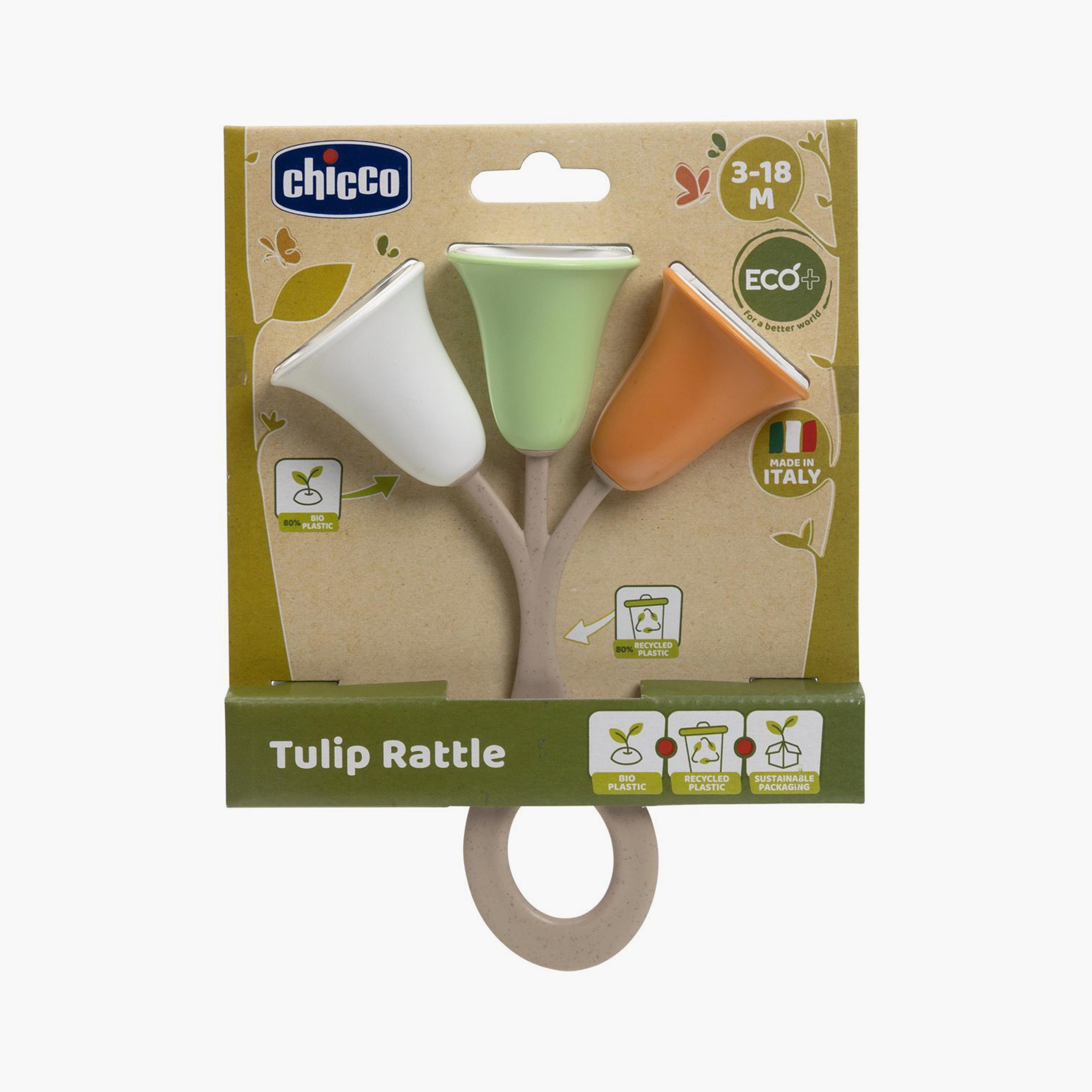 Chicco Tulip Teething Rattle - 3-18 Months-toys-babyandtoddlertoys-rattlesandteethers-image-6