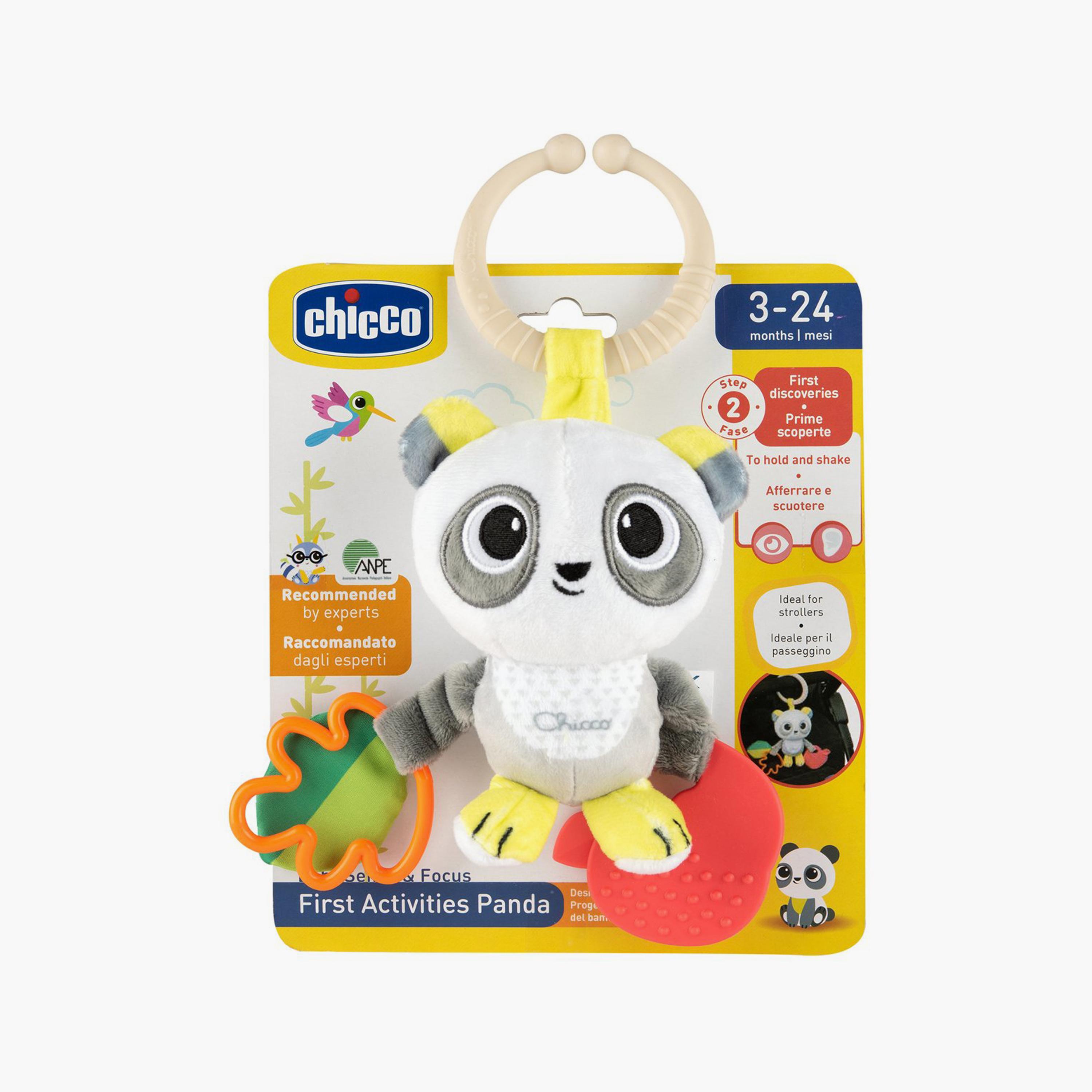 الأنشطة الأولى: خشخيشة باندا قماش من شيكو - عمر 3 إلى 24 شهرًا-toys-babyandtoddlertoys-rattlesandteethers-image-4