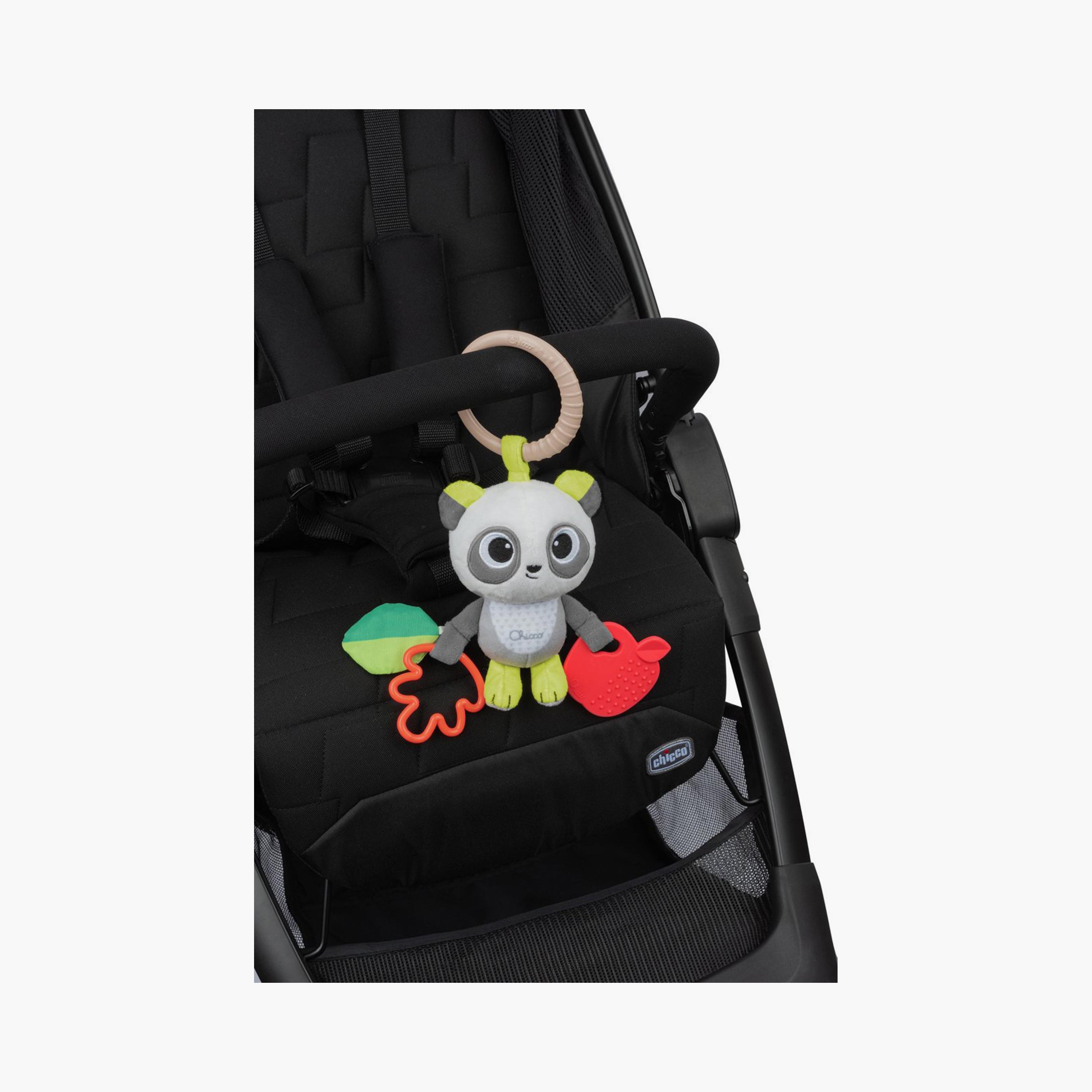 الأنشطة الأولى: خشخيشة باندا قماش من شيكو - عمر 3 إلى 24 شهرًا-toys-babyandtoddlertoys-rattlesandteethers-image-2